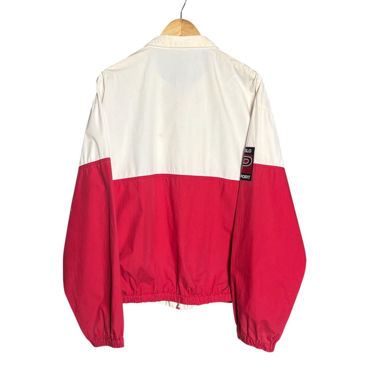 Polo Ralph Lauren × Vintage Vintage 90s Polo Sport Ralph Lauren Logo Bomber Jacket Size US XL / EU 56 / 4 - 2 Thumbnail