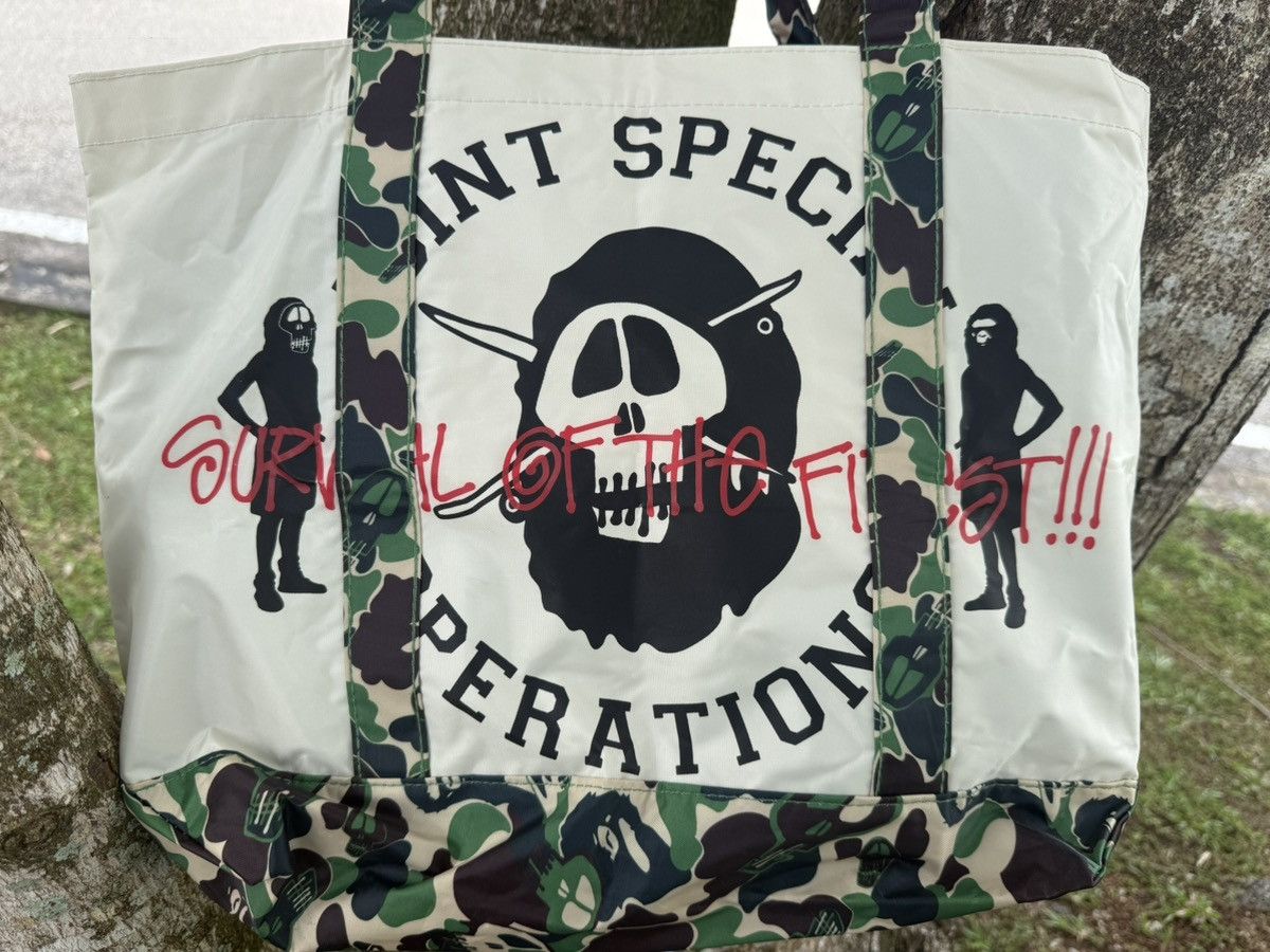 Bape 2011 BAPE X STUSSY Tote Bag Size ONE SIZE - 3 Thumbnail