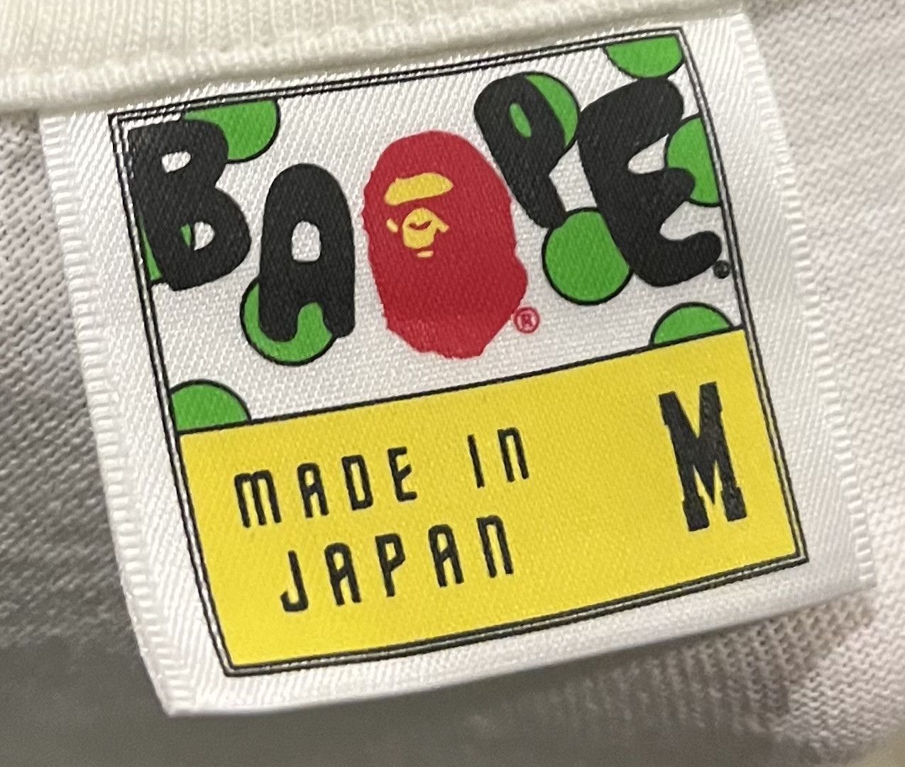 Bape Bape camo anniversary tee shirt Size US M / EU 48-50 / 2 - 4 Thumbnail