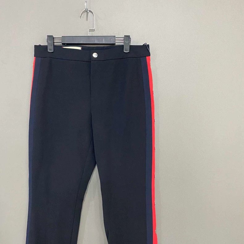 Gucci Gucci Striped side button trousers Size US 28 / EU 44 - 2 Thumbnail