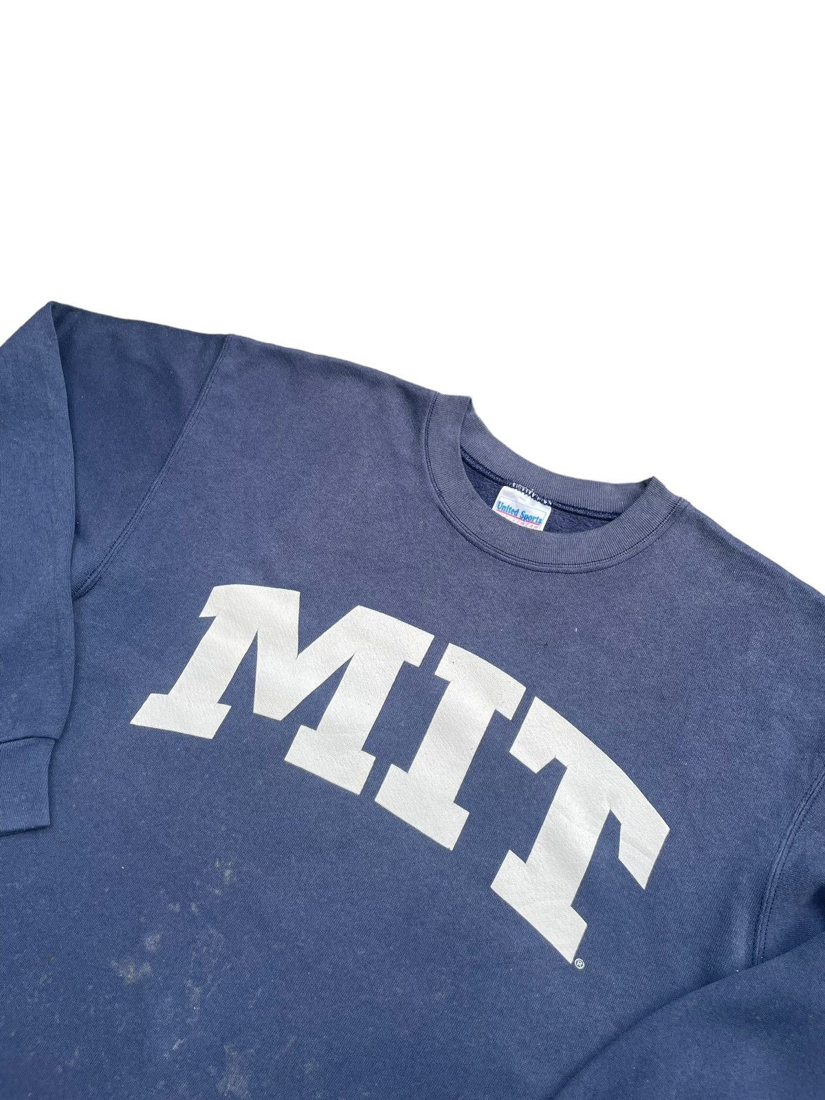 Vintage Vintage 90’s MIT Crewneck Size US M / EU 48-50 / 2 - 2 Thumbnail