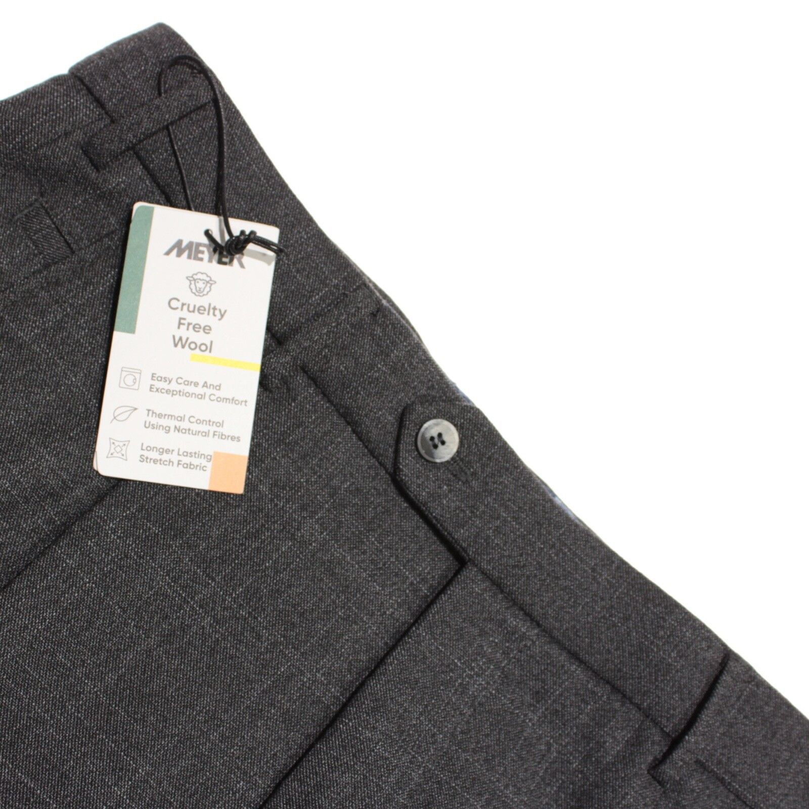 Other Meyer New with tags Dress Pants Size 34 US In Gray Size US 34 / EU 50 - 1 Thumbnail