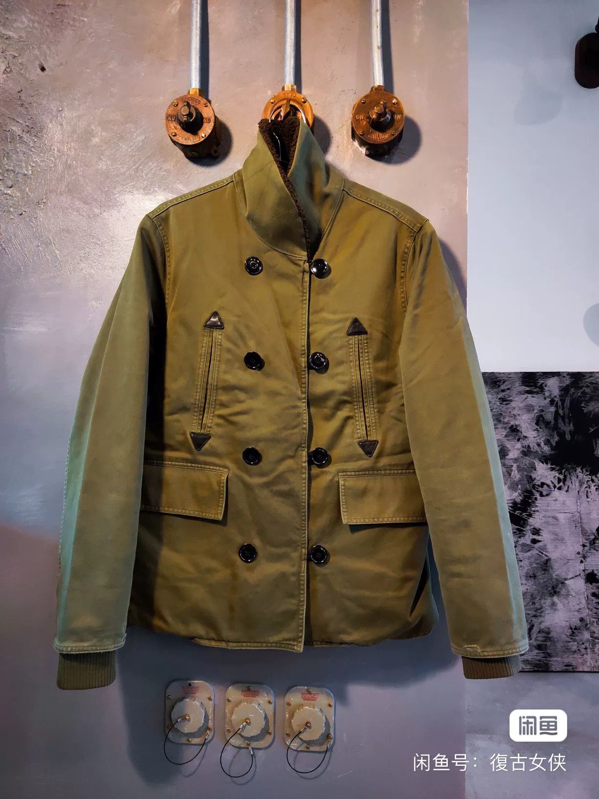 White Label POLO Ralph Lauren Green Coat