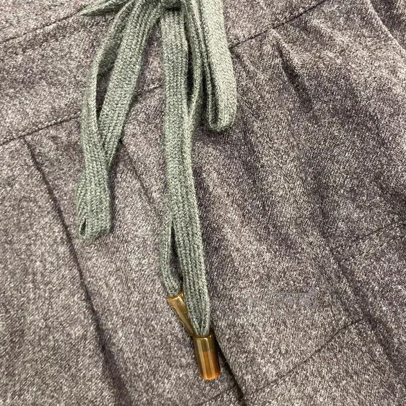 Brunello Cucinelli Brunello Cucinelli Dark Gray Wool Skirt Size 27" / US 4 / IT 40 - 5 Thumbnail