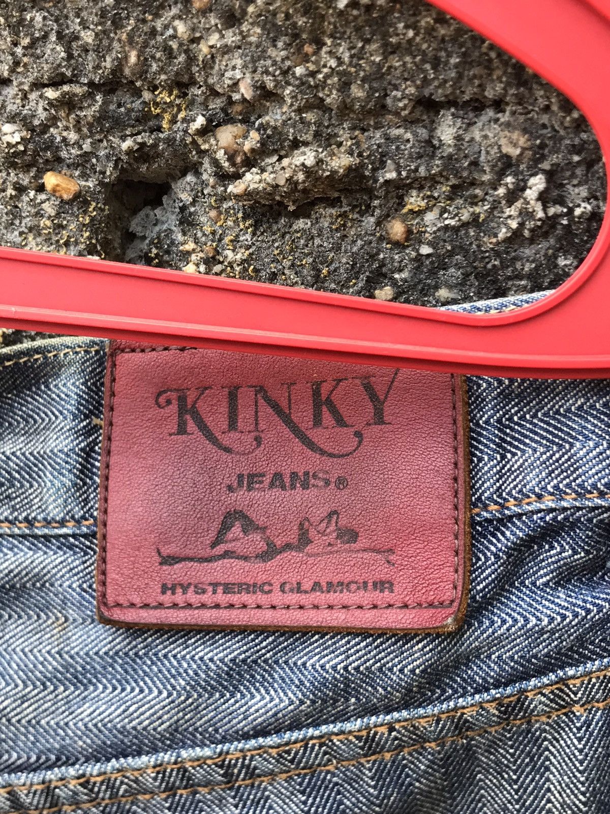 Hysteric Glamour ⚡️Hysteric Glamour Kinky Carpanter Herringbone Baggy- W32 Size US 32 / EU 48 - 19 Thumbnail