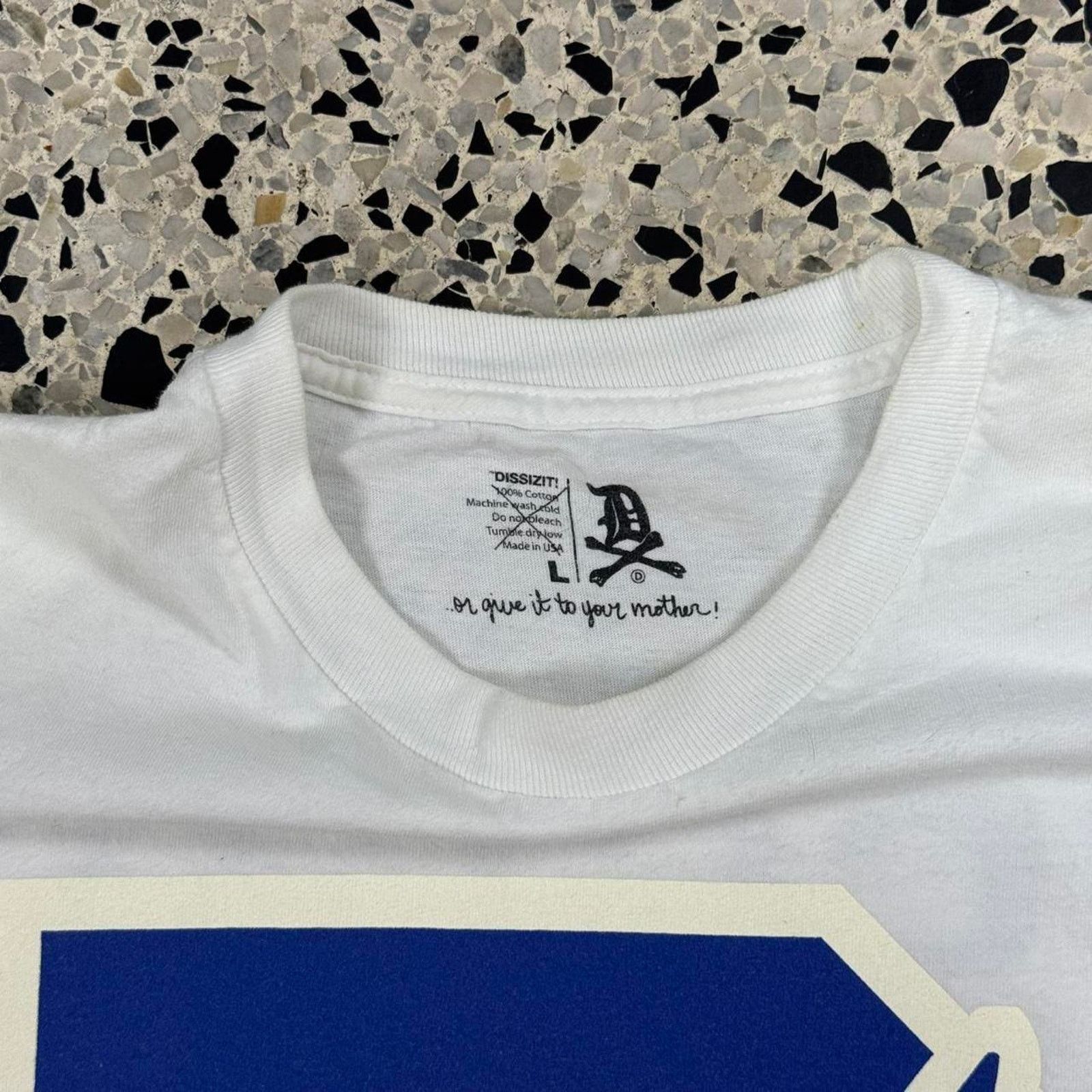 Dissizit × Vintage VINTAGE Y2K 2011 DISSIZIT D-WING POLO RIP TEE: Size US L / EU 52-54 / 3 - 4 Thumbnail