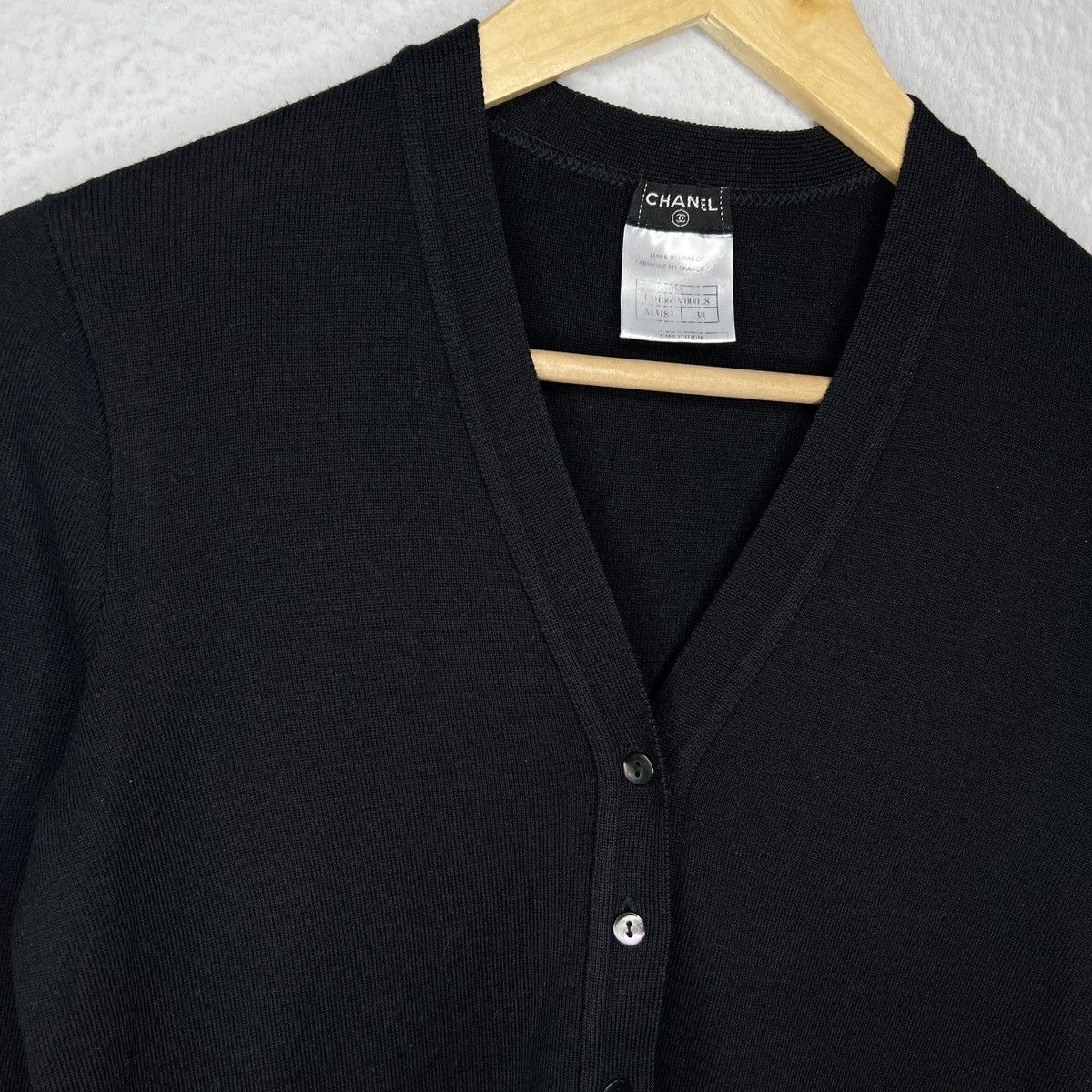 Chanel Chanel Uniform Cardigan Jumper Sweater Knitwear Wool Logo Size S / US 4 / IT 40 - 4 Thumbnail