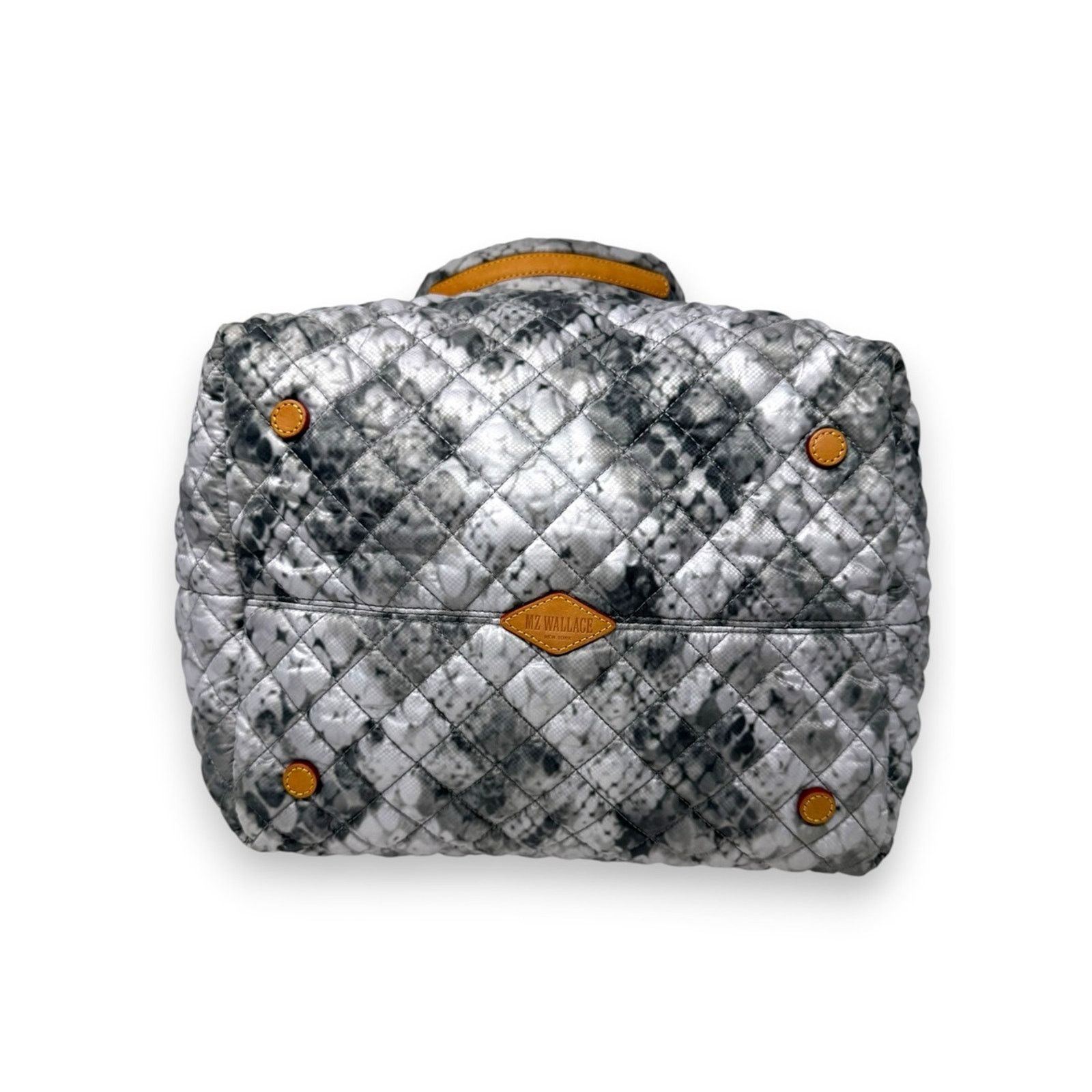 MZ Wallace MZ Wallace Metro Quilted Dip Tie Dye Zippered Tote Bag Multi Size ONE SIZE - 6 Thumbnail