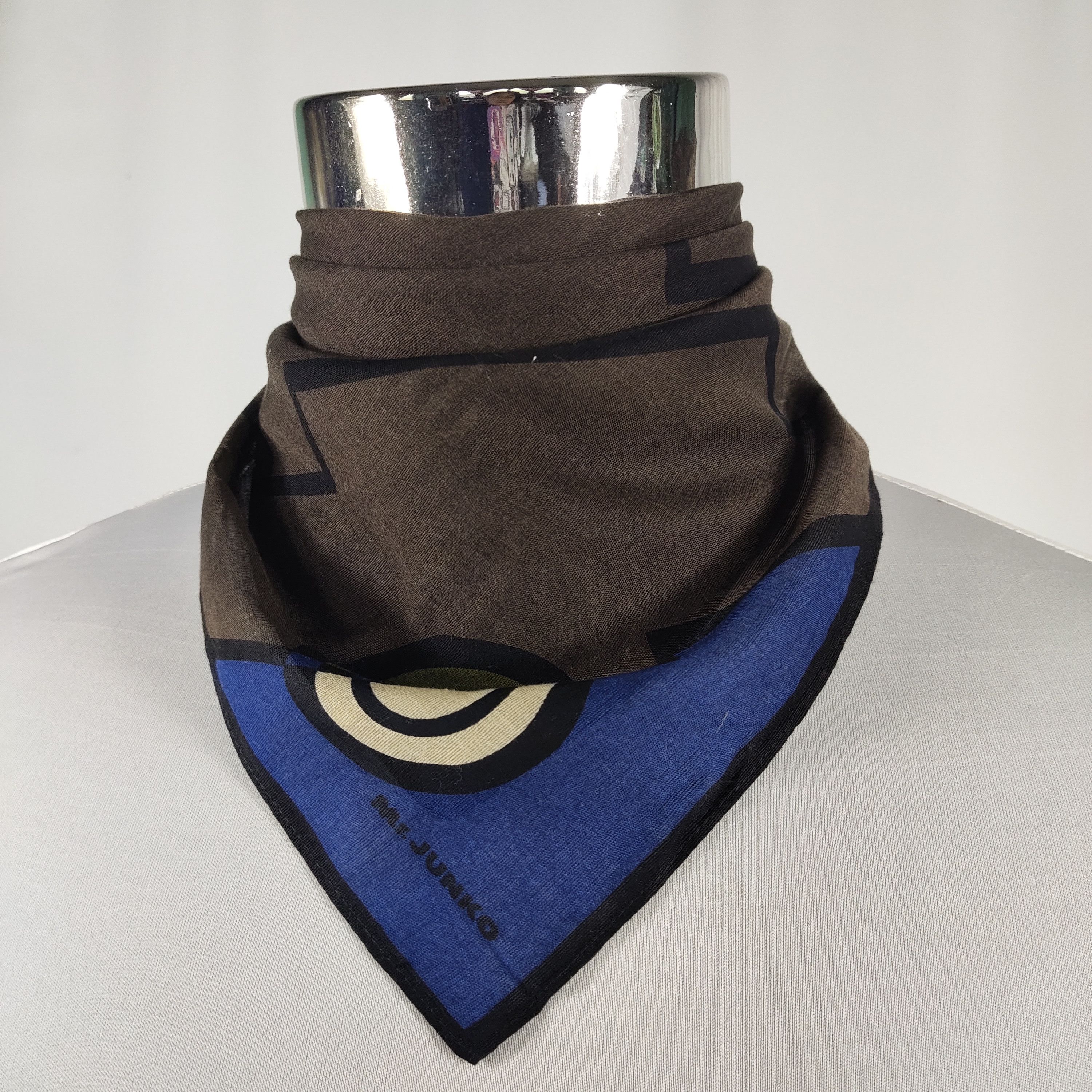 Mr. Junko × Vintage Mr Junko Handkerchief / Neckerchief / Bandana FZ685 Size ONE SIZE - 1 Thumbnail