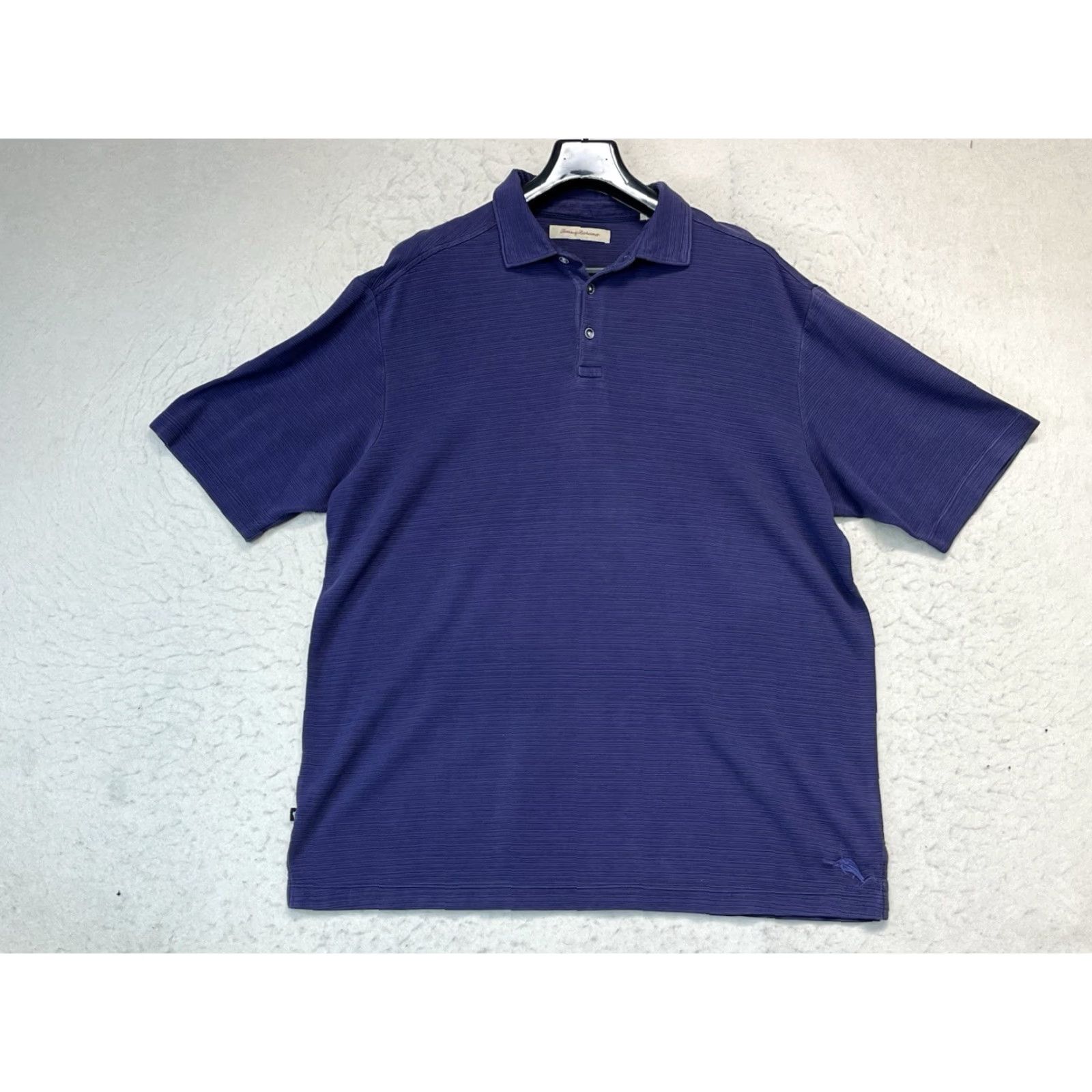 Tommy Bahama Tommy Bahama Polo Shirt Short Sleeve Golf Purple XL XLarge Men Size US XL / EU 56 / 4 - 2 Thumbnail