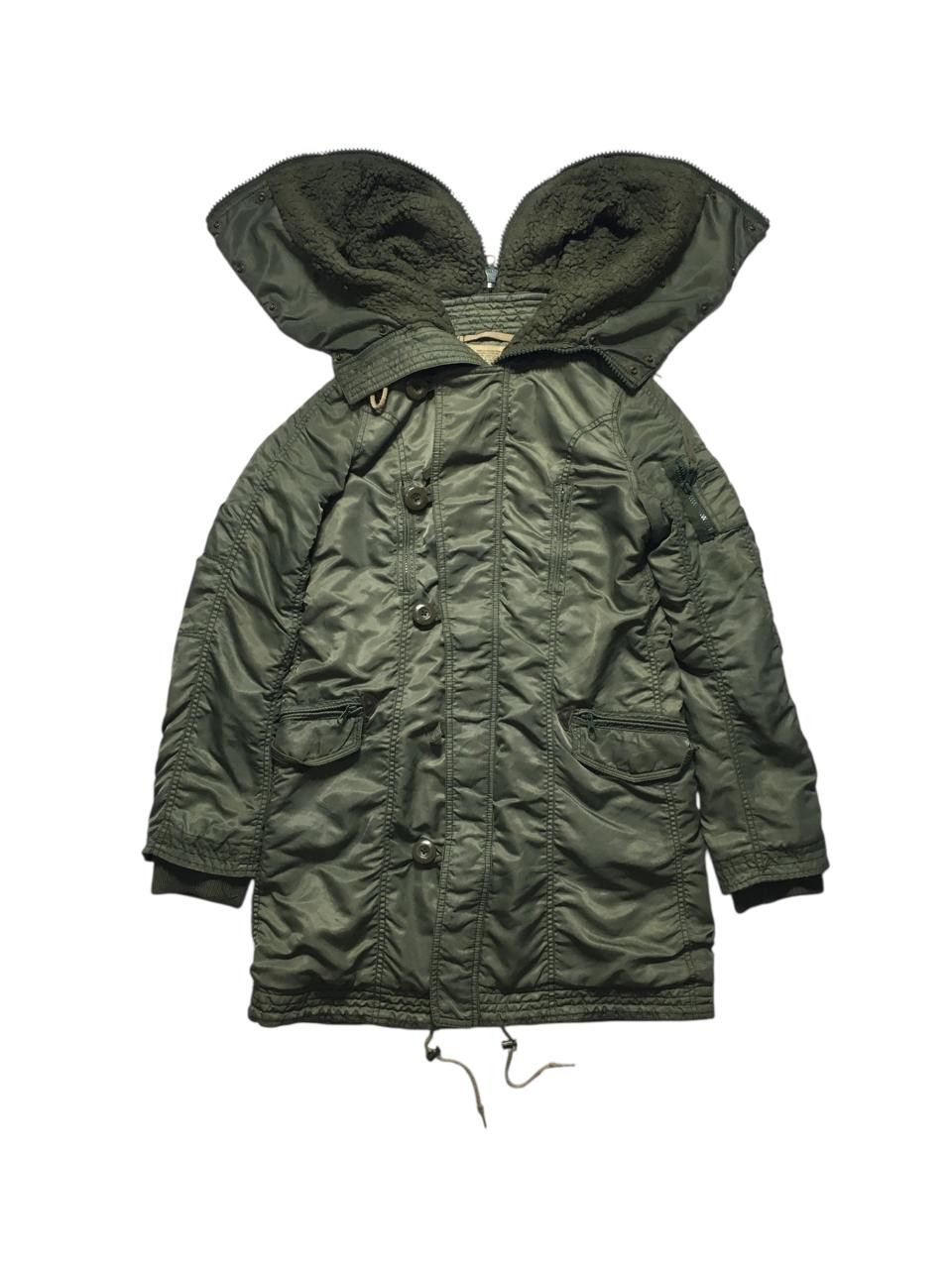 Le Grande Bleu (L.G.B.) G.O.A Military Jacket 2000s Apocalypse Size US S / EU 44-46 / 1 - 1 Thumbnail