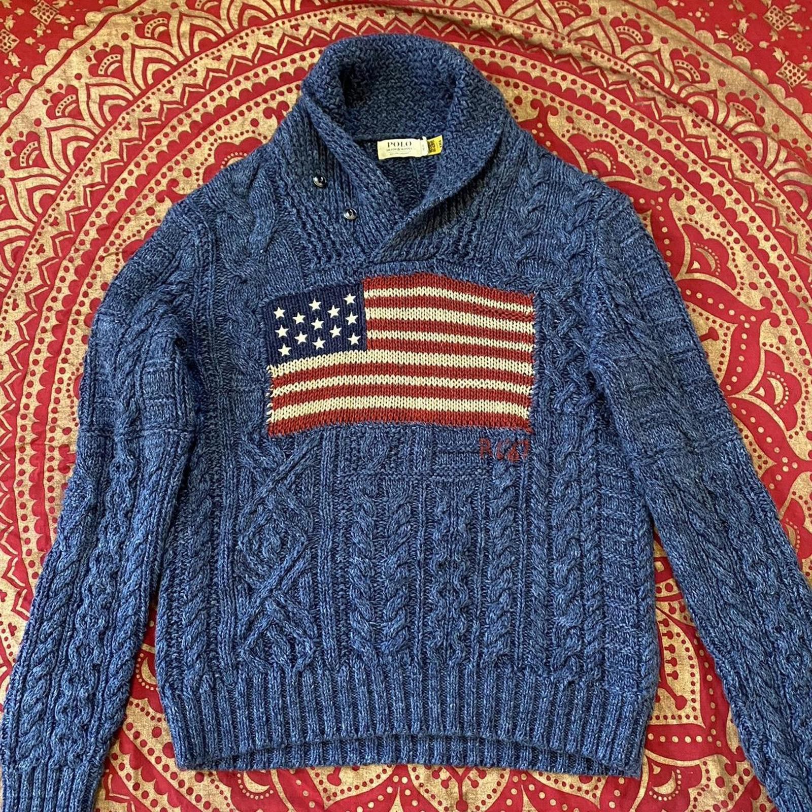 Polo Ralph Lauren Polo Ralph Lauren knitwear sweater cable weave Size US S / EU 44-46 / 1 - 1 Thumbnail
