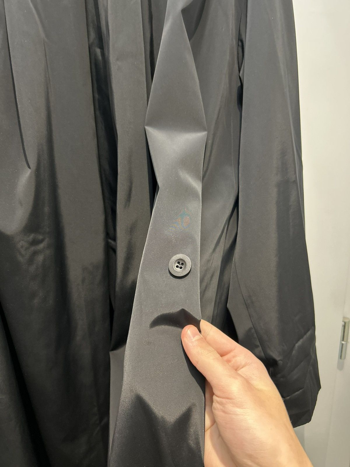 Issey Miyake Issey Miyake 2007 Archive Polyester Nylon Overcoat Jacket Size US M / EU 48-50 / 2 - 4 Thumbnail
