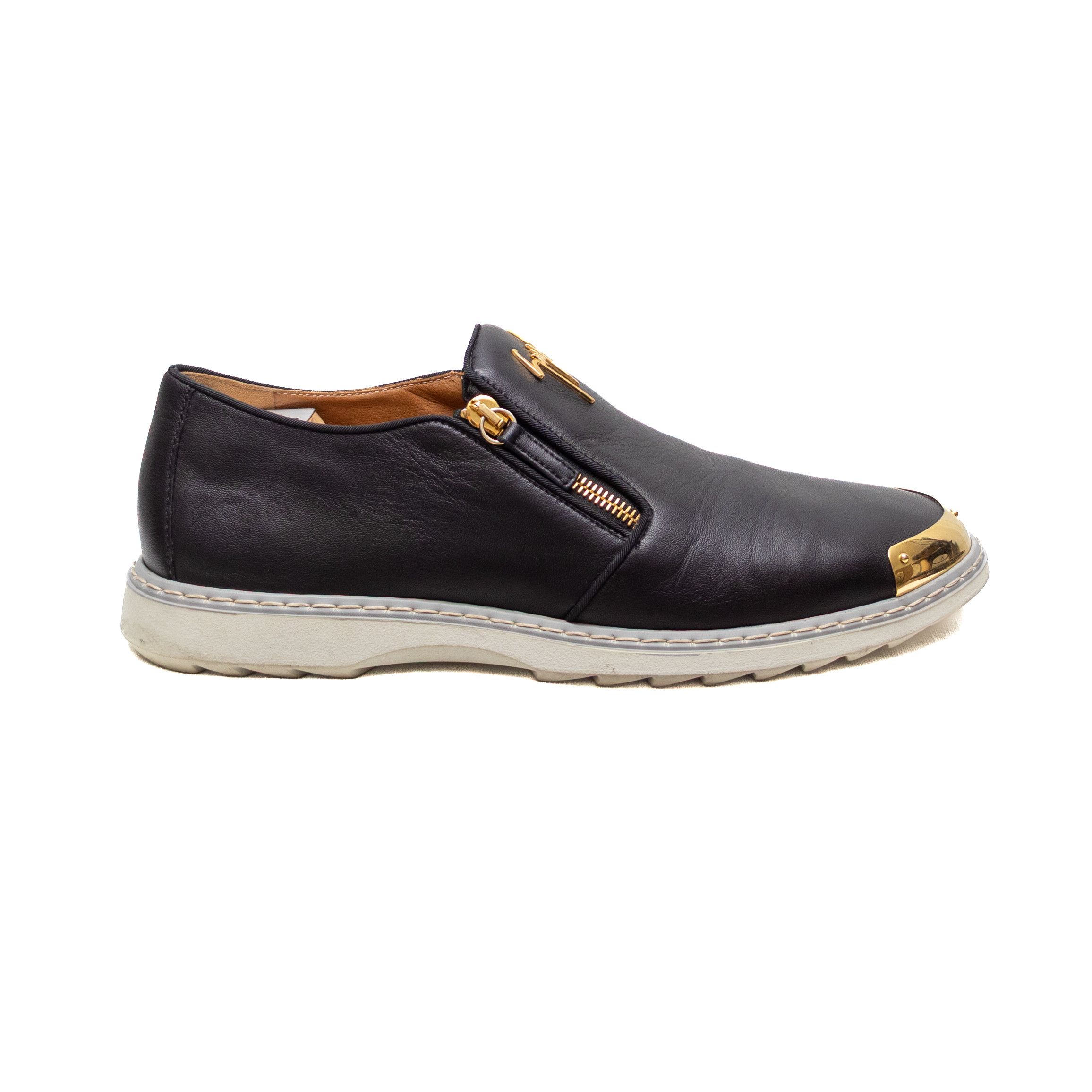 Giuseppe Zanotti Giuseppe Zanotti Men's Sneakers Venetian Gold Double Zip 9 Size US 9 / EU 42 - 3 Thumbnail