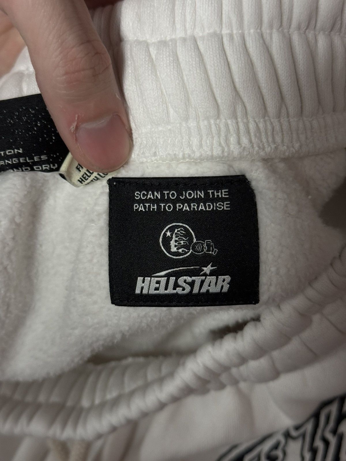 HELLSTAR Hellstar Records Shorts White Size Small Size US 30 / EU 46 - 11 Thumbnail