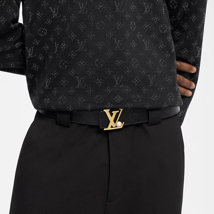 Louis Vuitton LV Initials Pearls 40MM Reversible Belt Size ONE SIZE - 4 Thumbnail