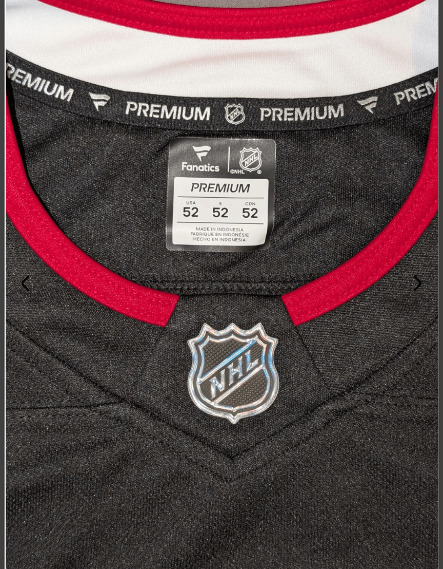 NHL Connor Bedard Chicago Blackhawks jersey Fanatics sz52 Size US L / EU 52-54 / 3 - 3 Thumbnail