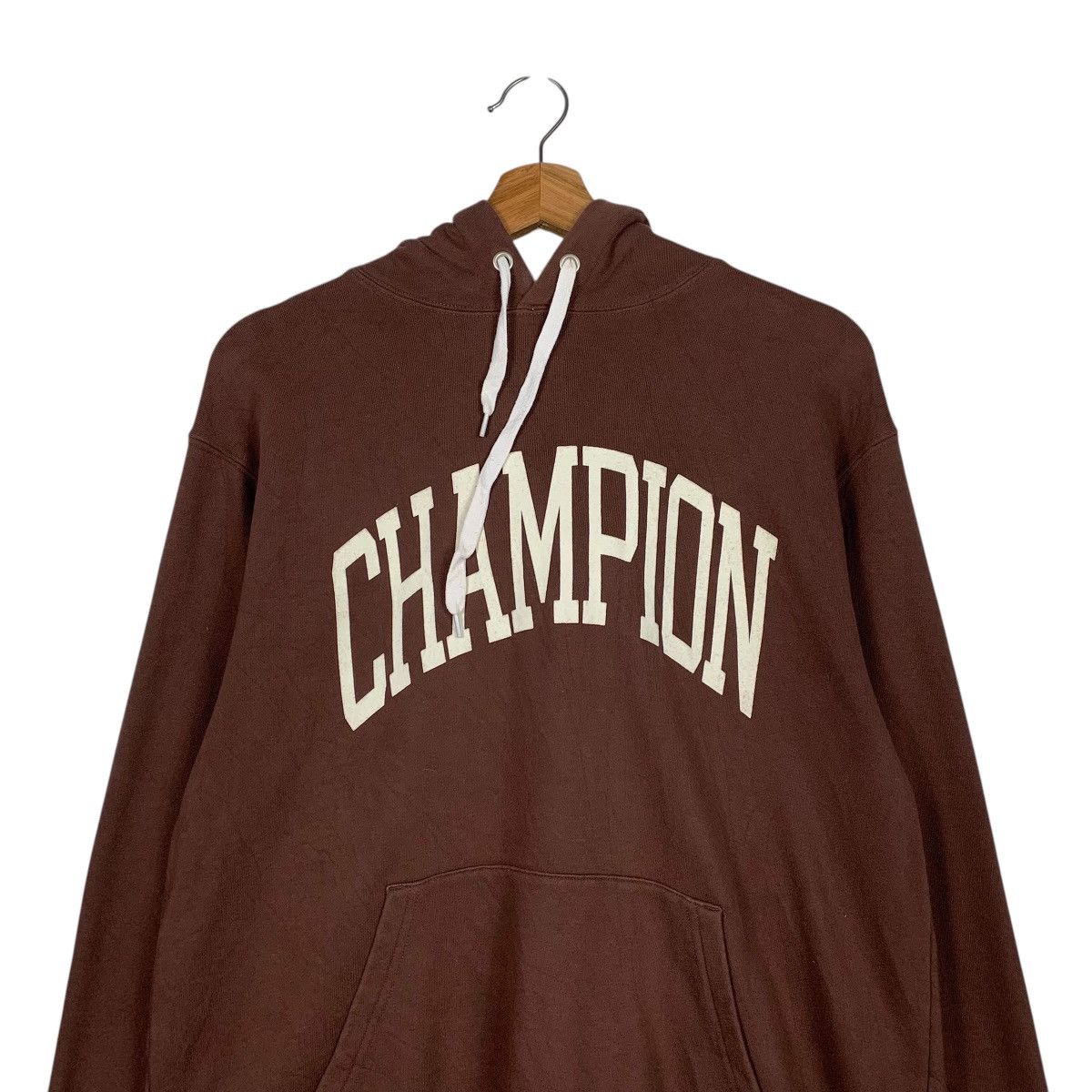 Champion Vintage Champion Spellout Pullover Hoodie Size US L / EU 52-54 / 3 - 11 Thumbnail