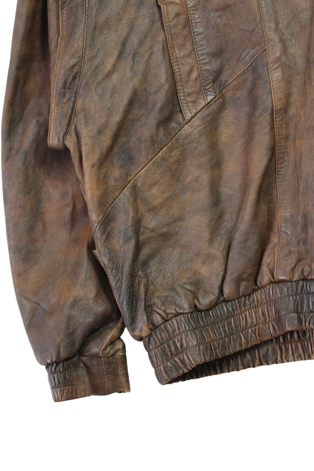 Vera Pelle 2000S VERRA PELLE LEATHER SHAWL COLLAR JACKET Size US L / EU 52-54 / 3 - 6 Thumbnail