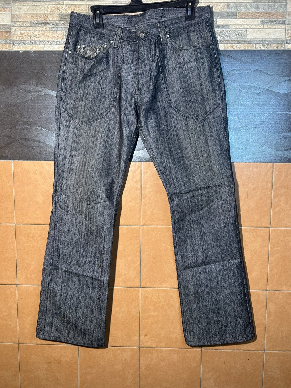 Japanese Brand Takaiq japanese snake skin pocket pants Size US 32 / EU 48 - 1 Thumbnail