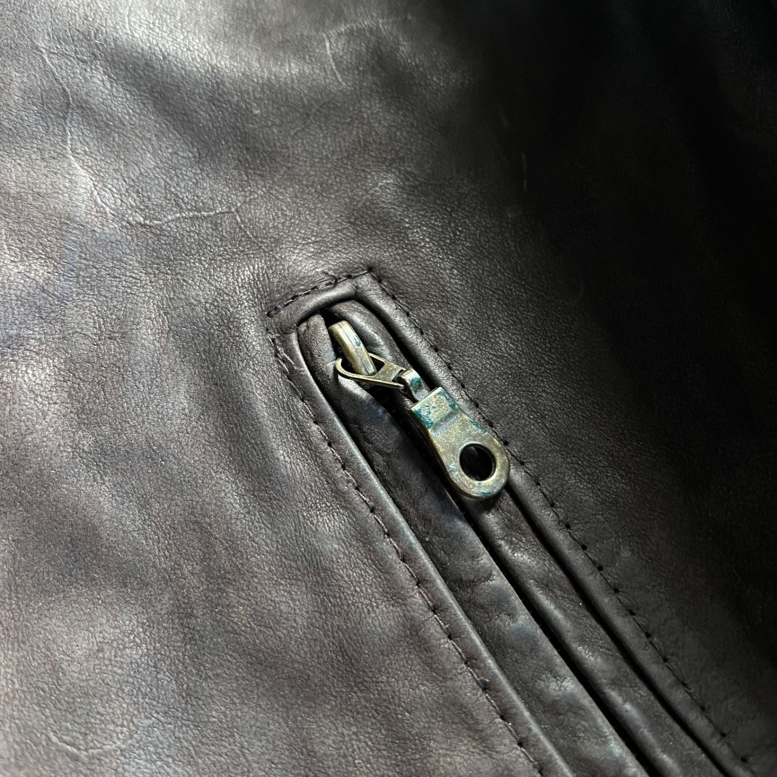 Genuine Leather Vintage Leather 1957 Firenze Jacket 9772AC Size US L / EU 52-54 / 3 - 7 Thumbnail