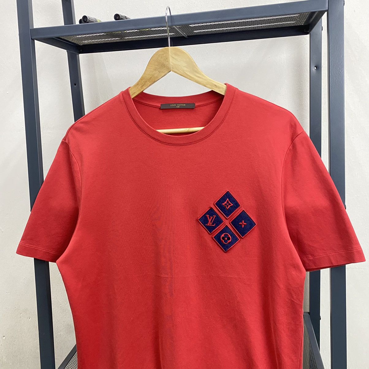 Louis Vuitton Louis Vuittion Monogram T-shirt Red Size US L / EU 52-54 / 3 - 3 Thumbnail