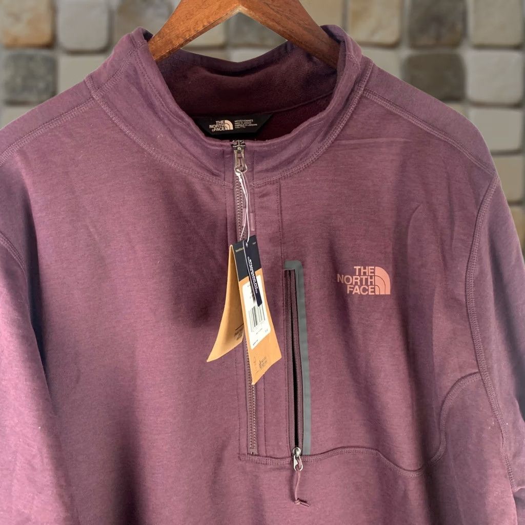 The North Face The North Face Canyonlands Half Zip Mens XXL Root Brown Heather Fleece Pullover Size US XXL / EU 58 / 5 - 1 Thumbnail