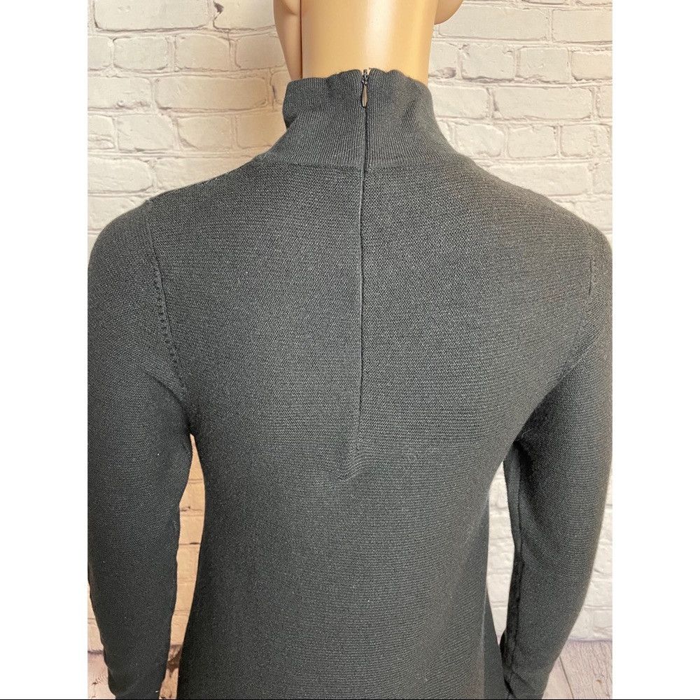 Other New Olivaceous Knit Black Mock Neck Mini Dress Size M Size M / US 6-8 / IT 42-44 - 6 Thumbnail