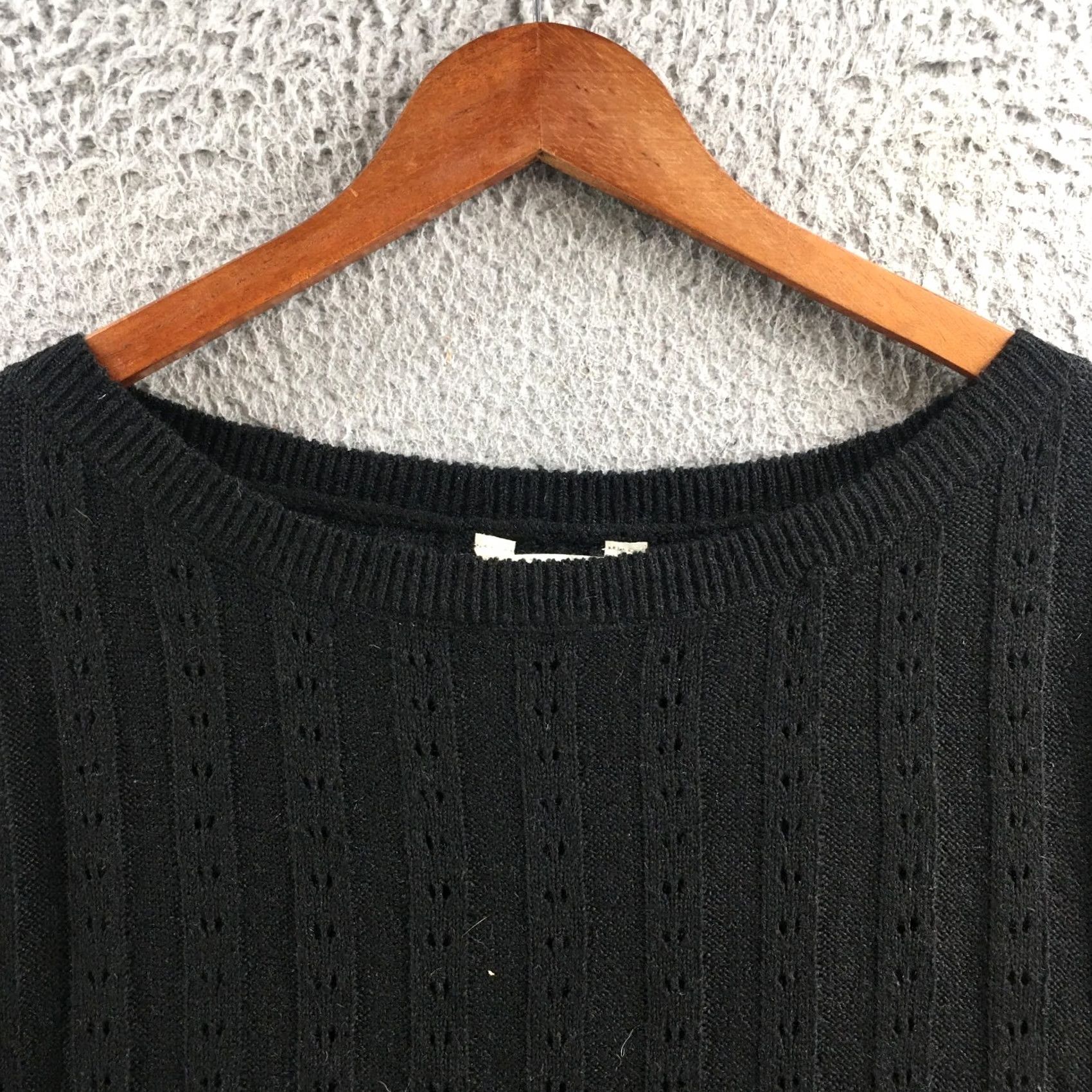 Vintage Terra & Sky Sweaters Womens 2X Brown Pullover Long Sleeve Boat Neck Comfort Shirt Pullover Casual Men? Size XXL / US 16-18 / IT 52-54 - 3 Thumbnail