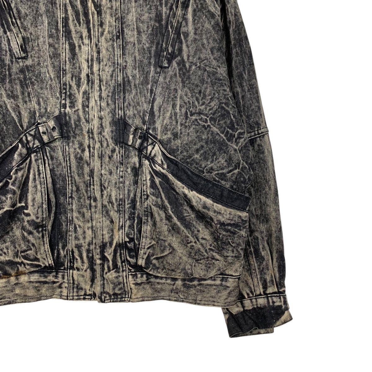 Urban Equipment URBAN EQUIPMENT Black Stone Wash Denim Jacket #2177-C96 Size US XL / EU 56 / 4 - 4 Thumbnail