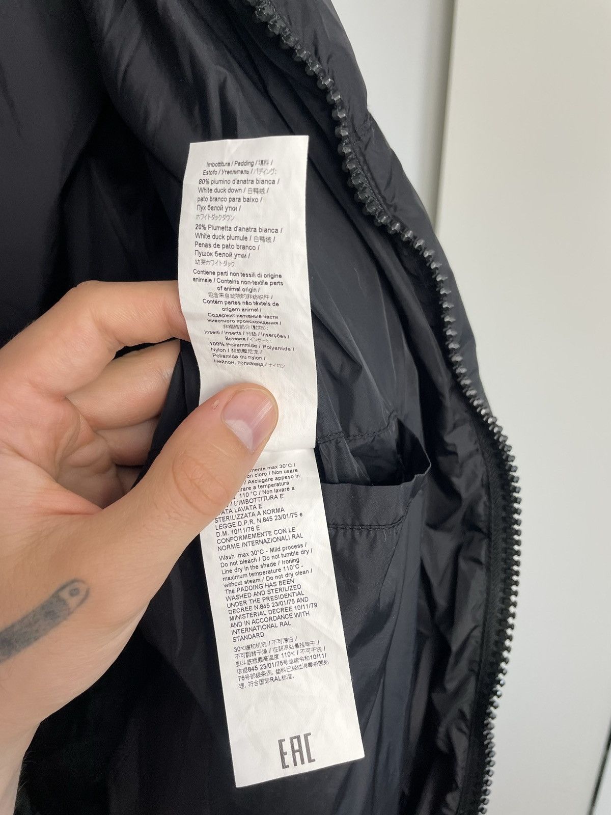Iceberg Iceberg Puffer Down Jacket Black Size 48 Streetwear Hype Size US M / EU 48-50 / 2 - 6 Thumbnail