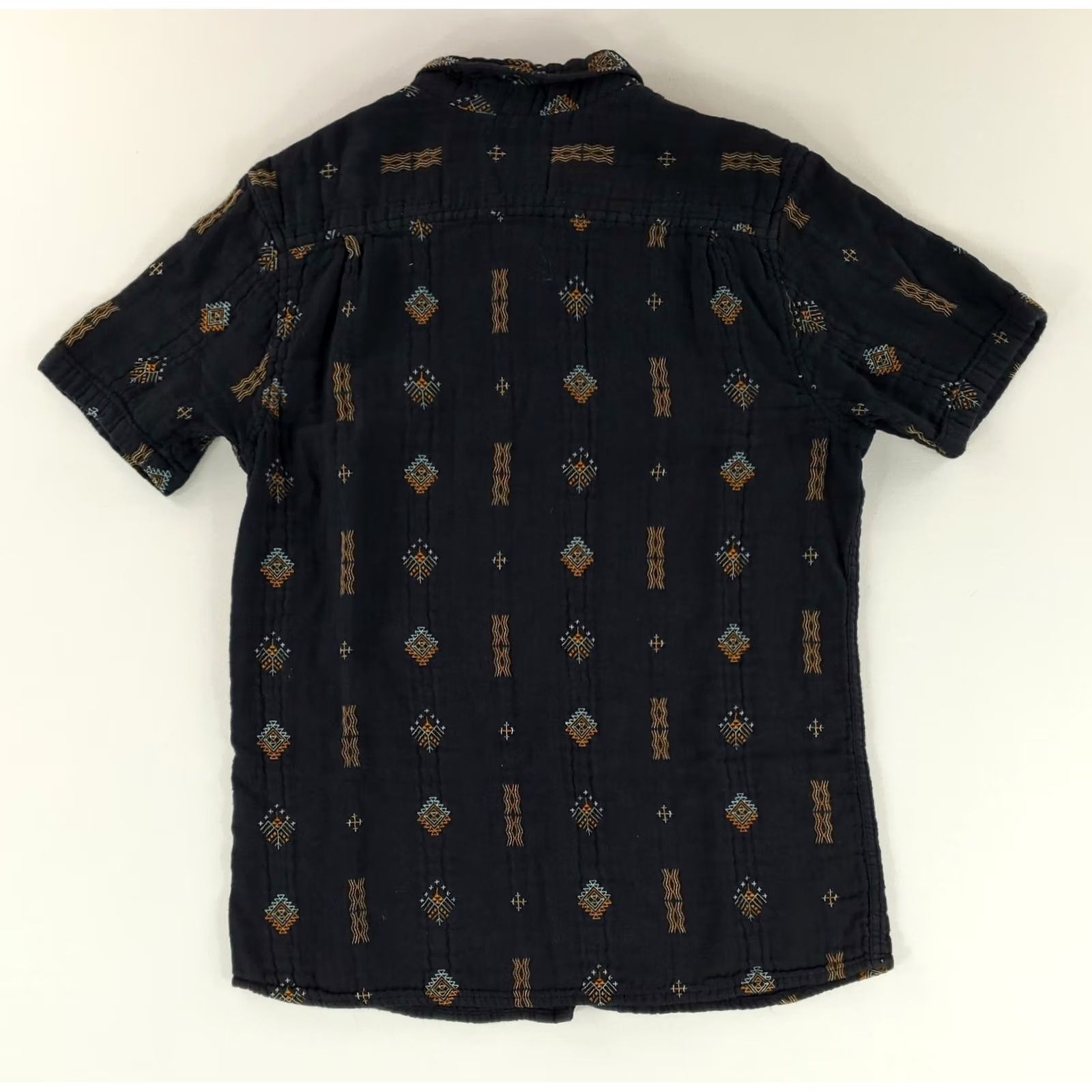 Roark Roark Shirt Manawa Tapu Short Sleeve Blue Mens S Size US S / EU 44-46 / 1 - 3 Thumbnail
