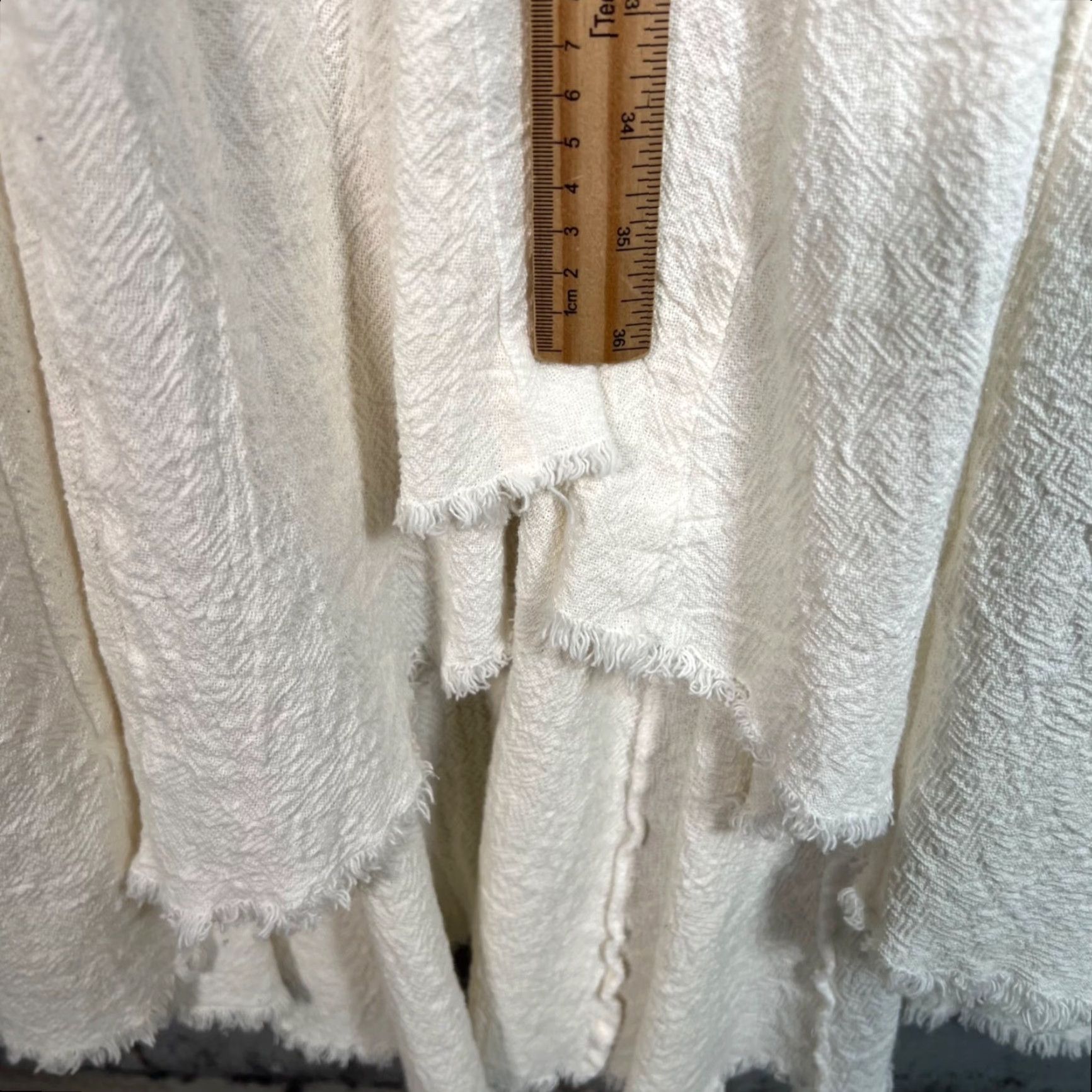 Vintage Rue Mariscal Maxi Dress Ivory Halter Cotton Embroidered Sleeveless Bohemian 2-4 Women Size 2-4 Summer Vintage? (No N/A) Size XS / US 0-2 / IT 36-38 - 7 Thumbnail