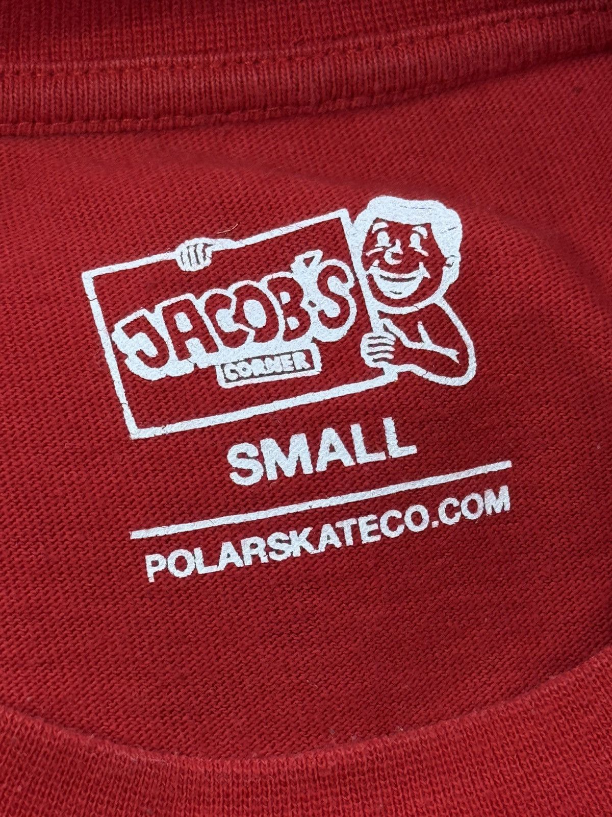 Polar Skate Co. Polar Skateboards Staircase Long Sleeve Skate T-Shirt Red S Size US S / EU 44-46 / 1 - 6 Thumbnail