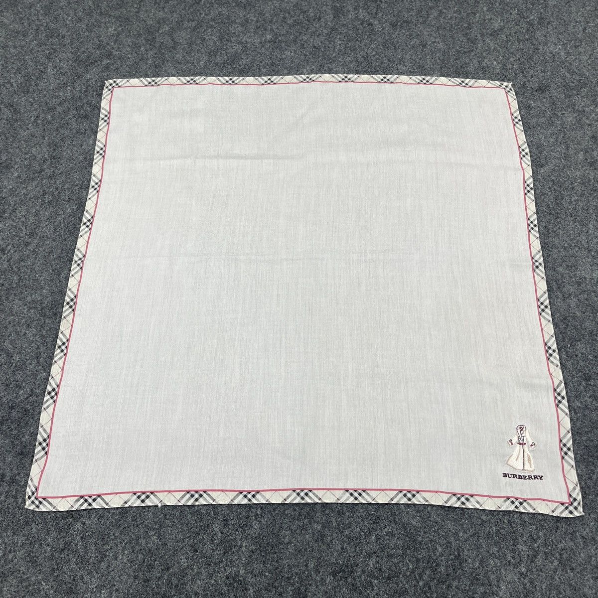 Vintage Burberry Handkerchief / Bandana / Neckerchief B467 Size ONE SIZE - 4 Thumbnail