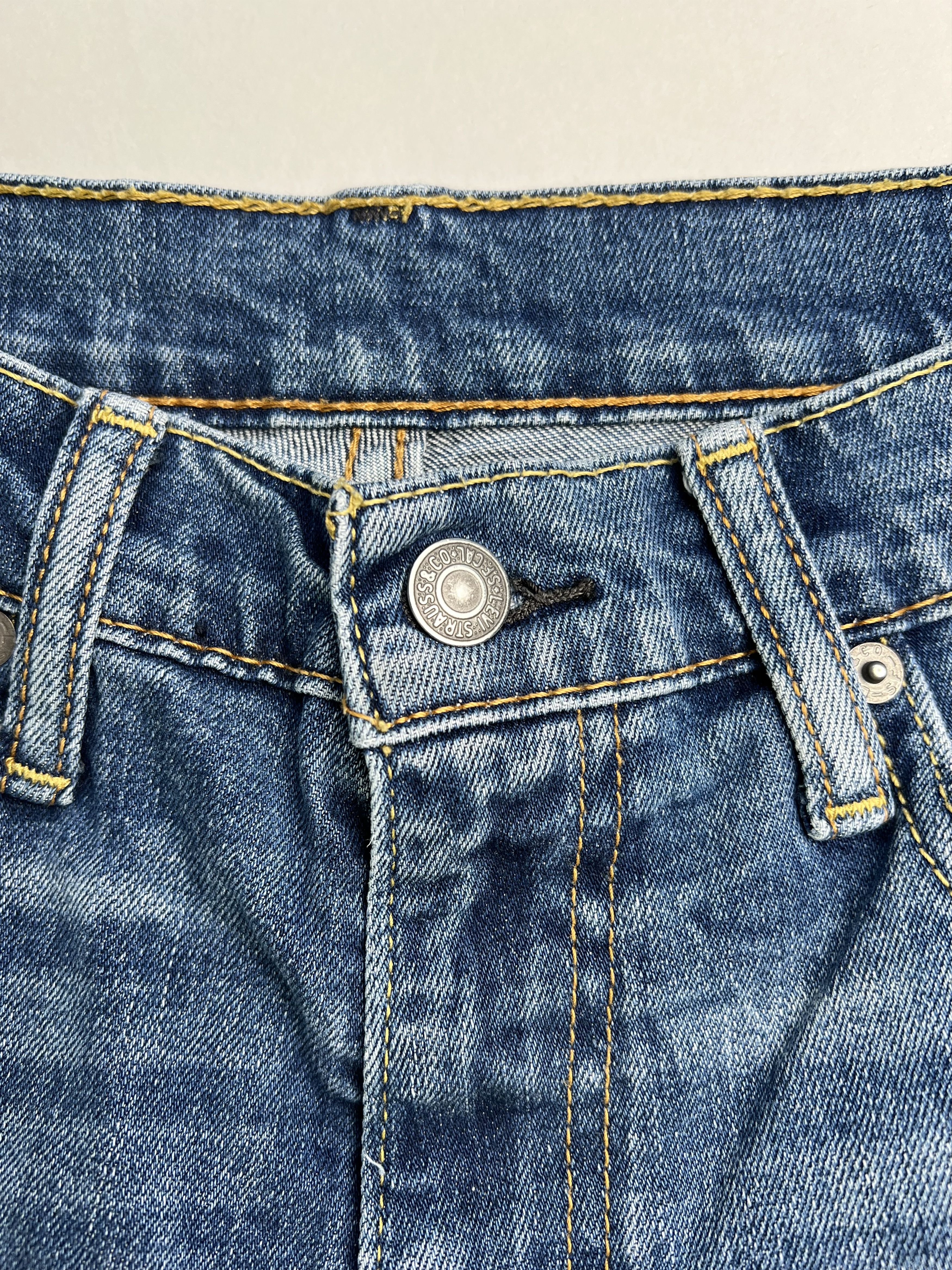 Levi's Levis 511 Jeans Shorts Light Wash W31 Size US 31 - 2 Thumbnail