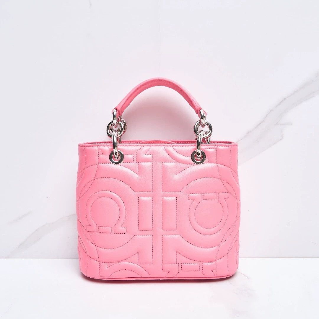 Salvatore Ferragamo Salvatore Ferragamo Pink Crossbody Bag Size ONE SIZE - 3 Thumbnail