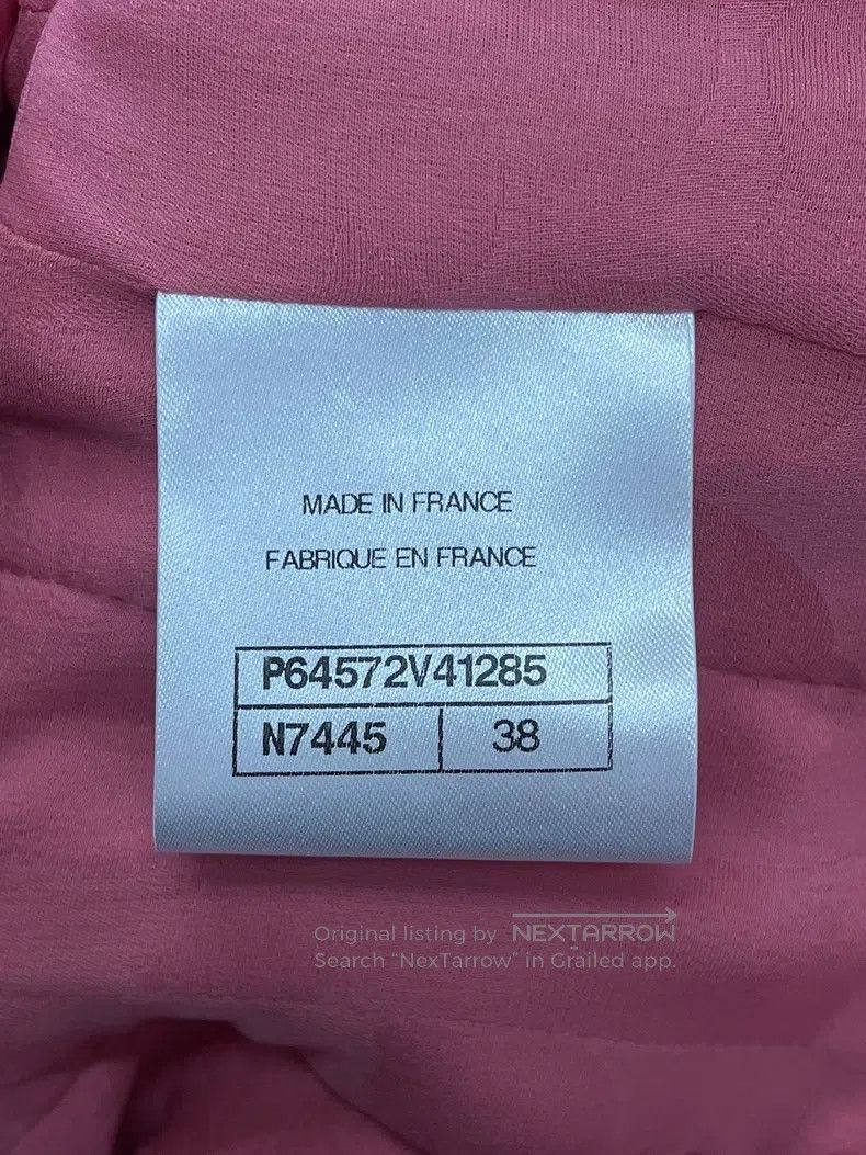Chanel Chanel Pink tweed four-pocket jacket Size XS / US 0-2 / IT 36-38 - 5 Thumbnail