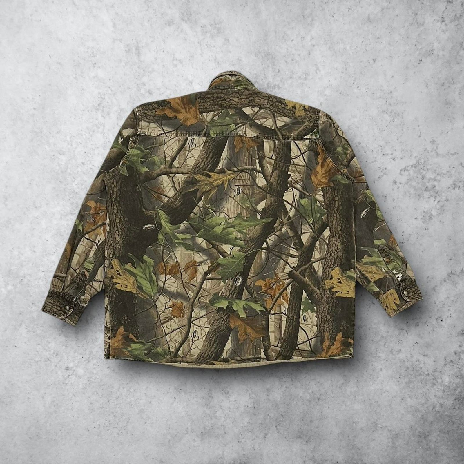 Realtree Realtree Vintage (90’s) Camo Outdoor Hunting Button-Up Shirt Size US XXL / EU 58 / 5 - 3 Thumbnail