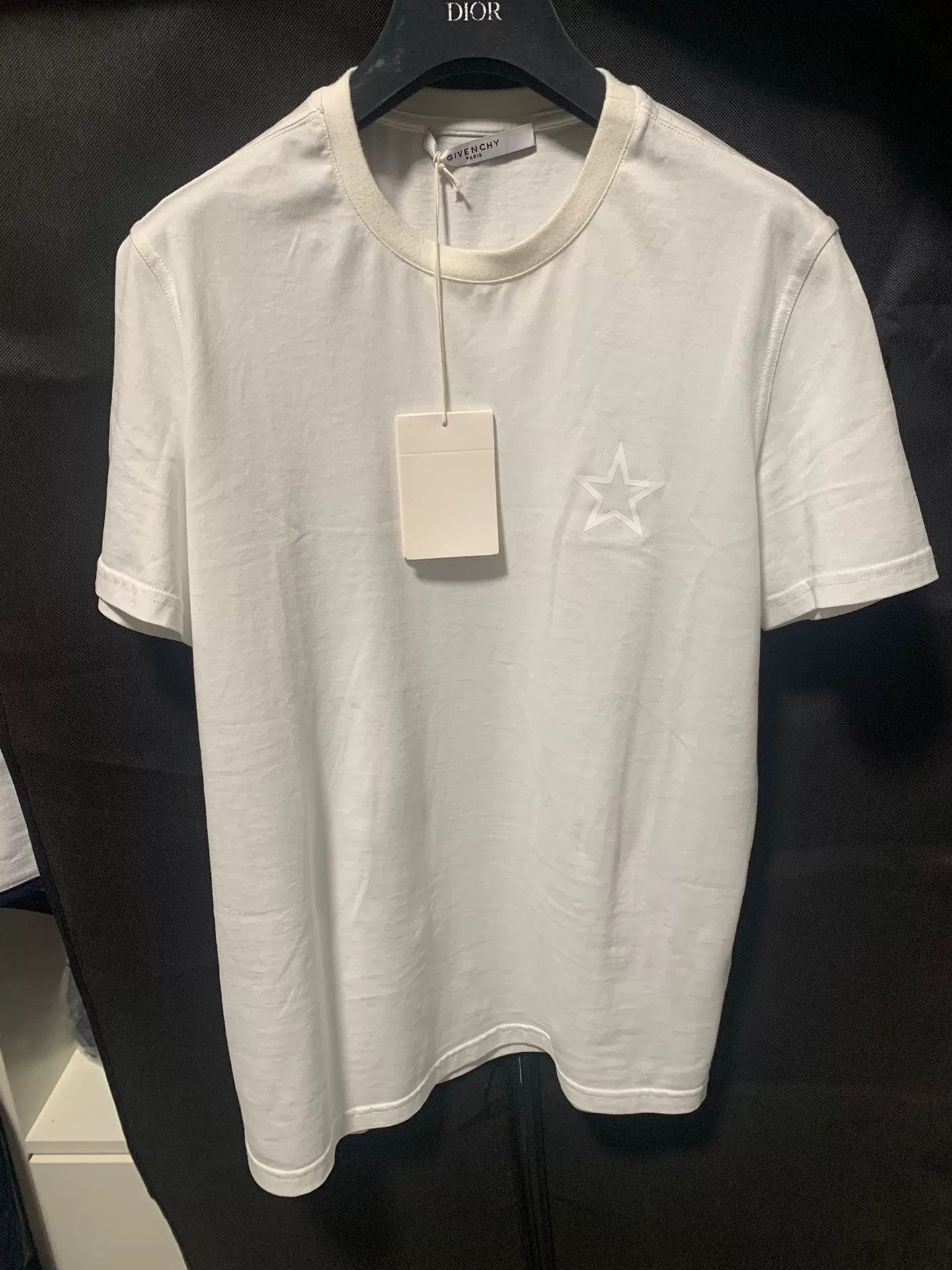 Givenchy Givenchy Star White T-Shirt Size S Size US S / EU 44-46 / 1 - 1 Thumbnail