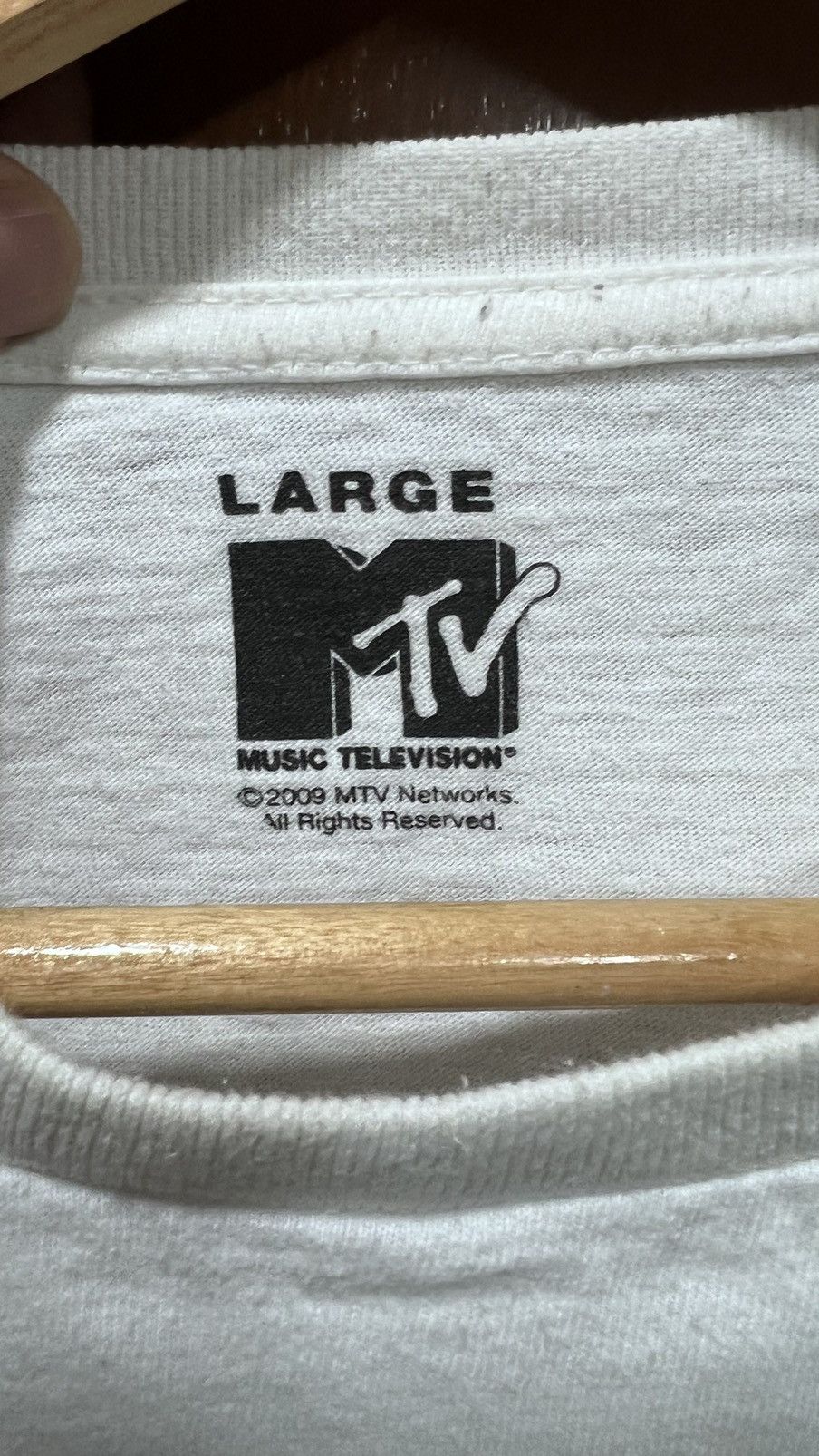 Mtv × Vintage Vintage MTV NETWORK 2009 Shirt Size US M / EU 48-50 / 2 - 7 Thumbnail
