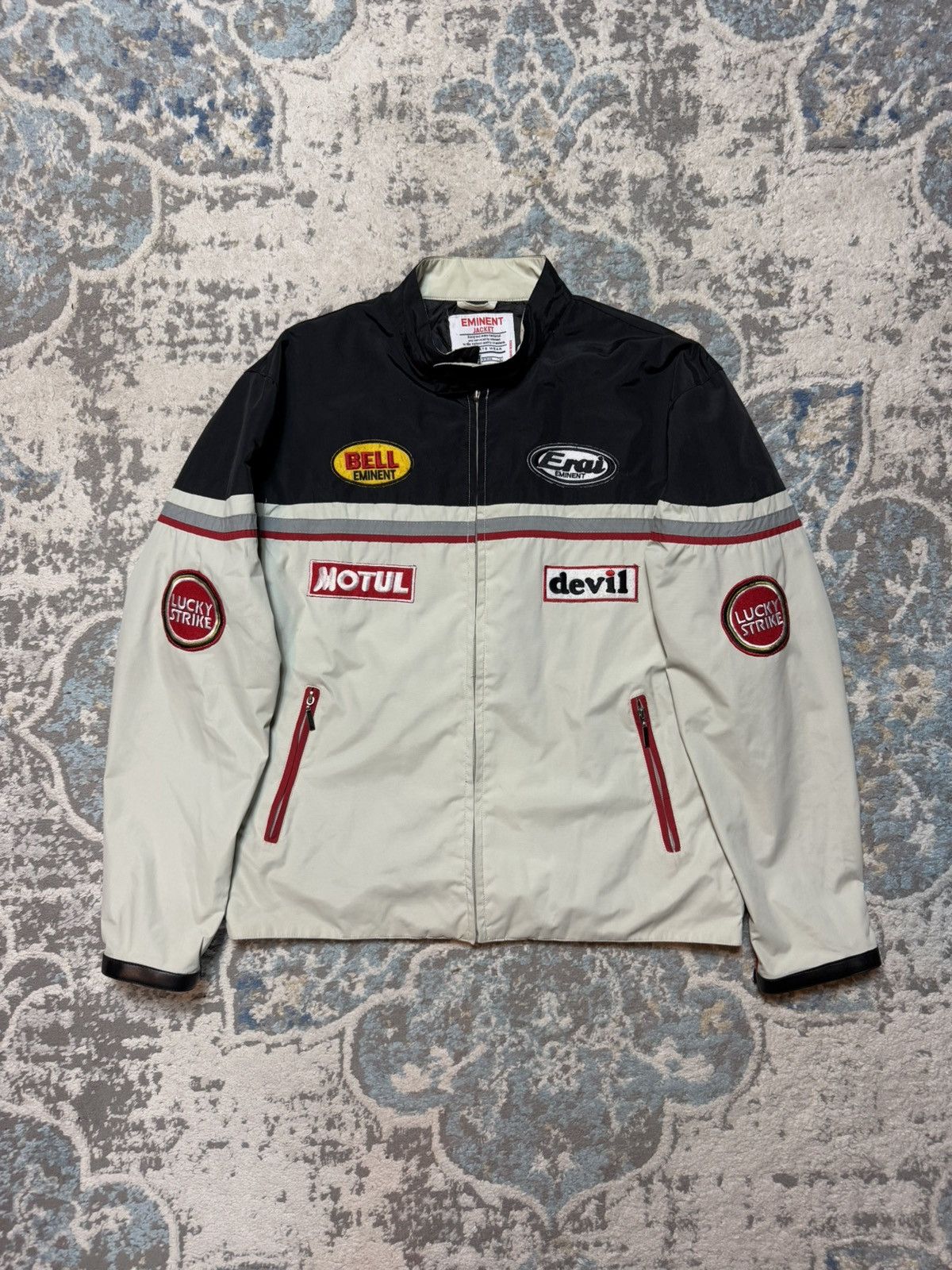 Marlboro × Vintage Vintage Eminent racing jacket lucky strike motul motorsport Size US M / EU 48-50 / 2 - 1 Thumbnail