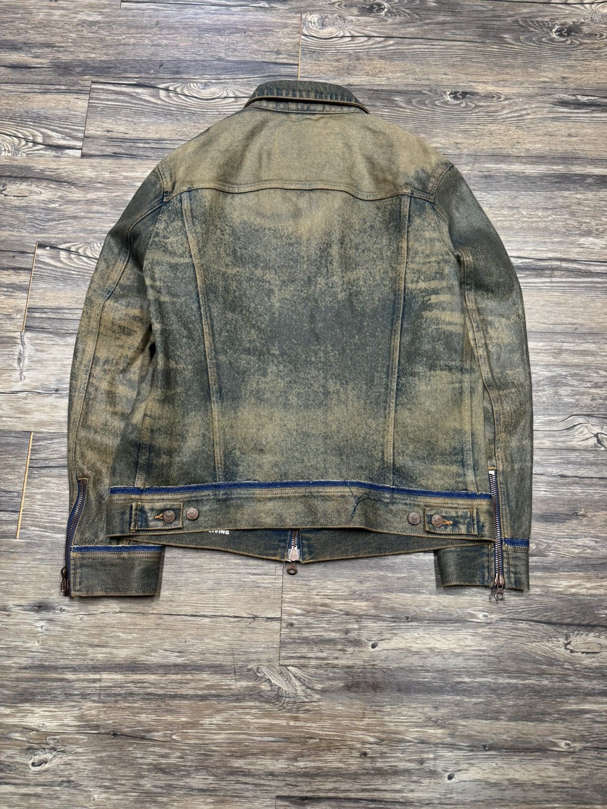 Diesel Diesel SSENSE Exclusive Denim Jacket Size US L / EU 52-54 / 3 - 6 Thumbnail