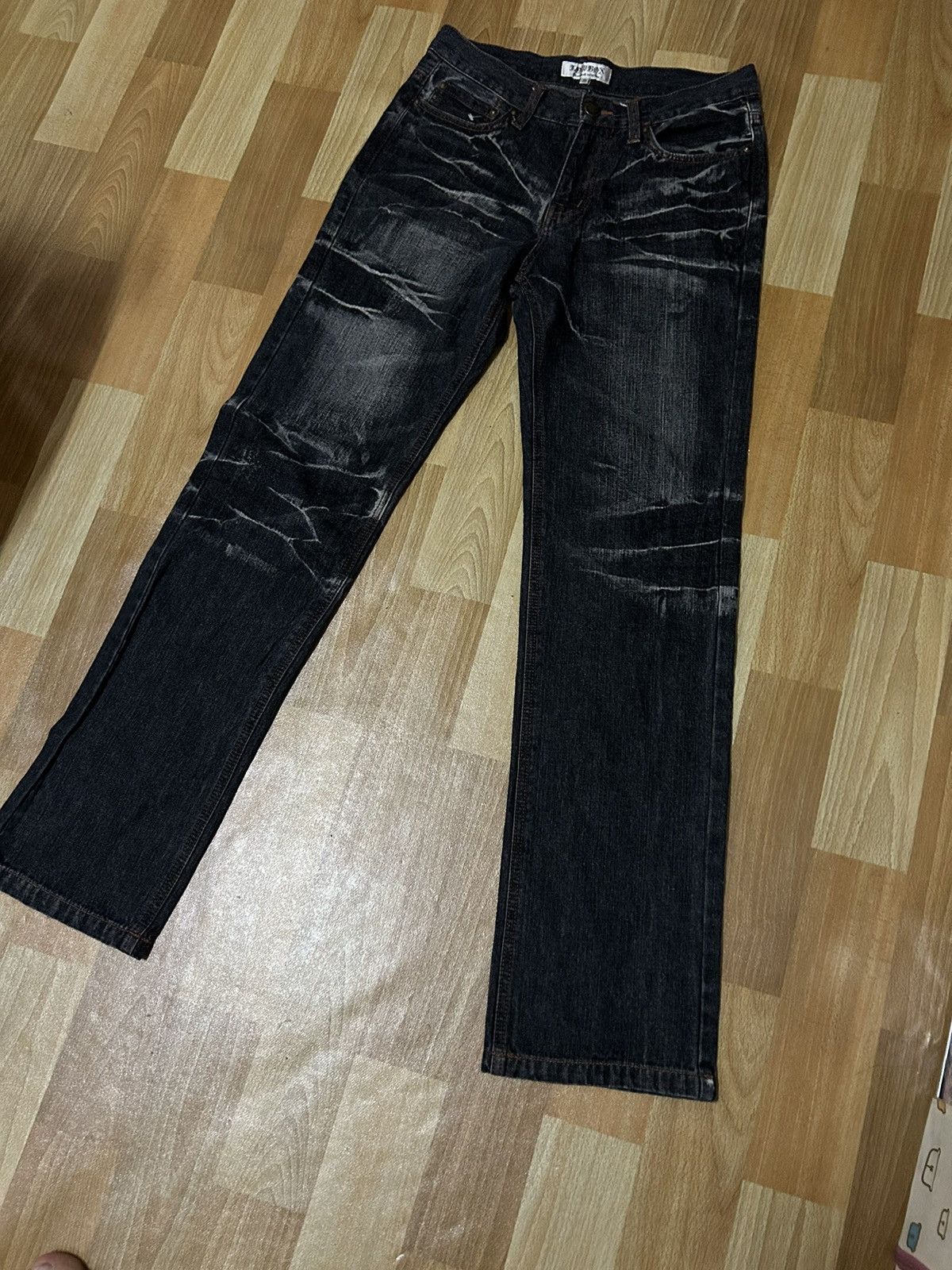 Designer × If Six Was Nine × LOWBOX 💥 RARE LOW BOX 2002 JEANS Size US 30 / EU 46 - 1 Thumbnail