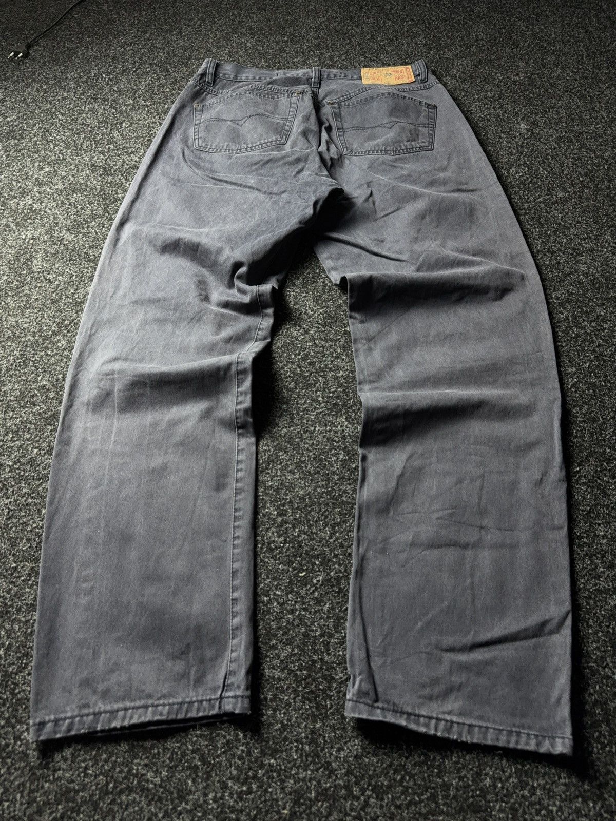 Diesel Avant Garde 90s Retro Y2K Luxury Faded Diesel pants Jeans Size US 33 - 11 Thumbnail