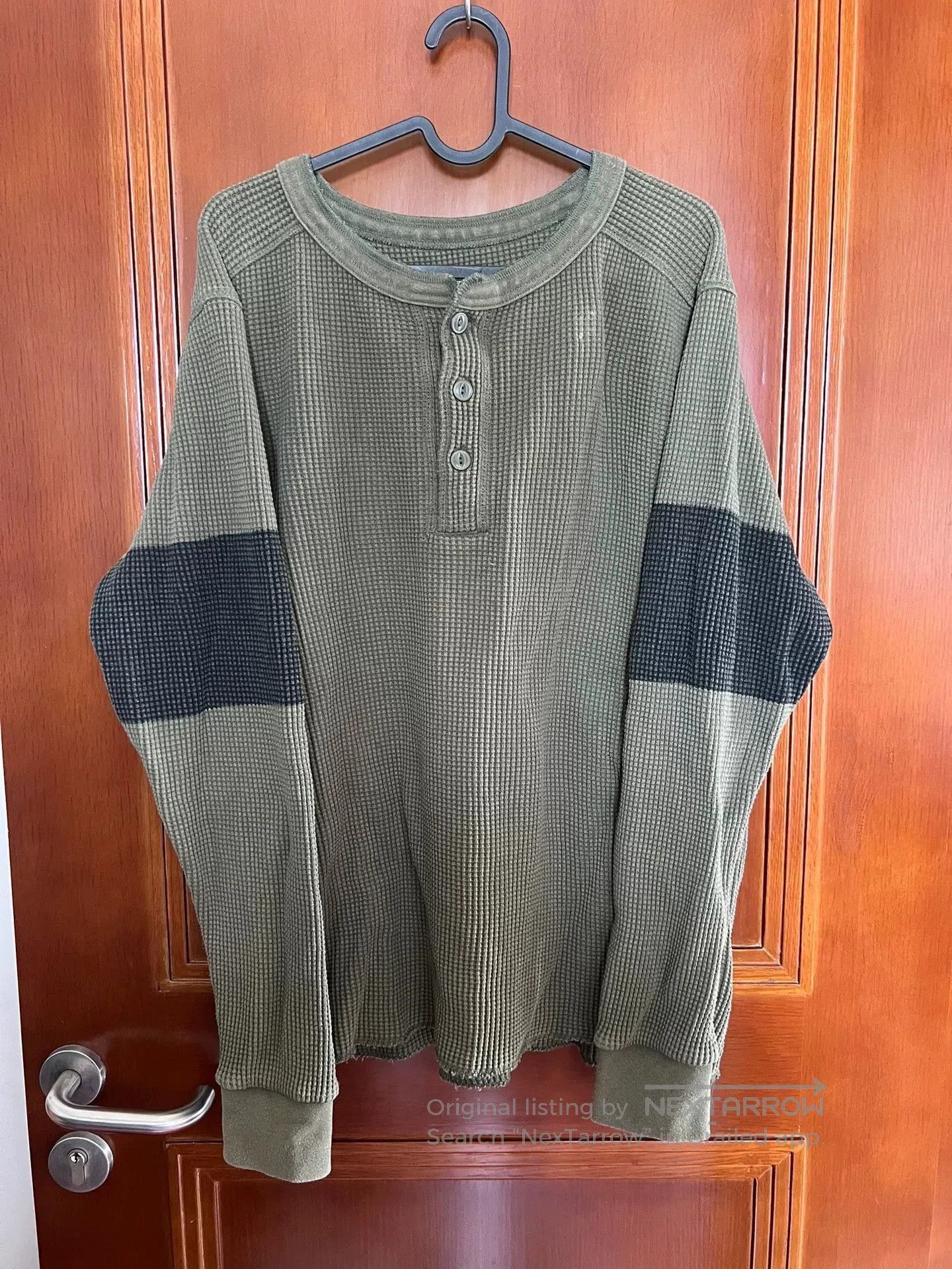DOUBLE HELIX Double Helix Military Waffle Layering Top. Size US XS / EU 42 / 0 - 1 Thumbnail