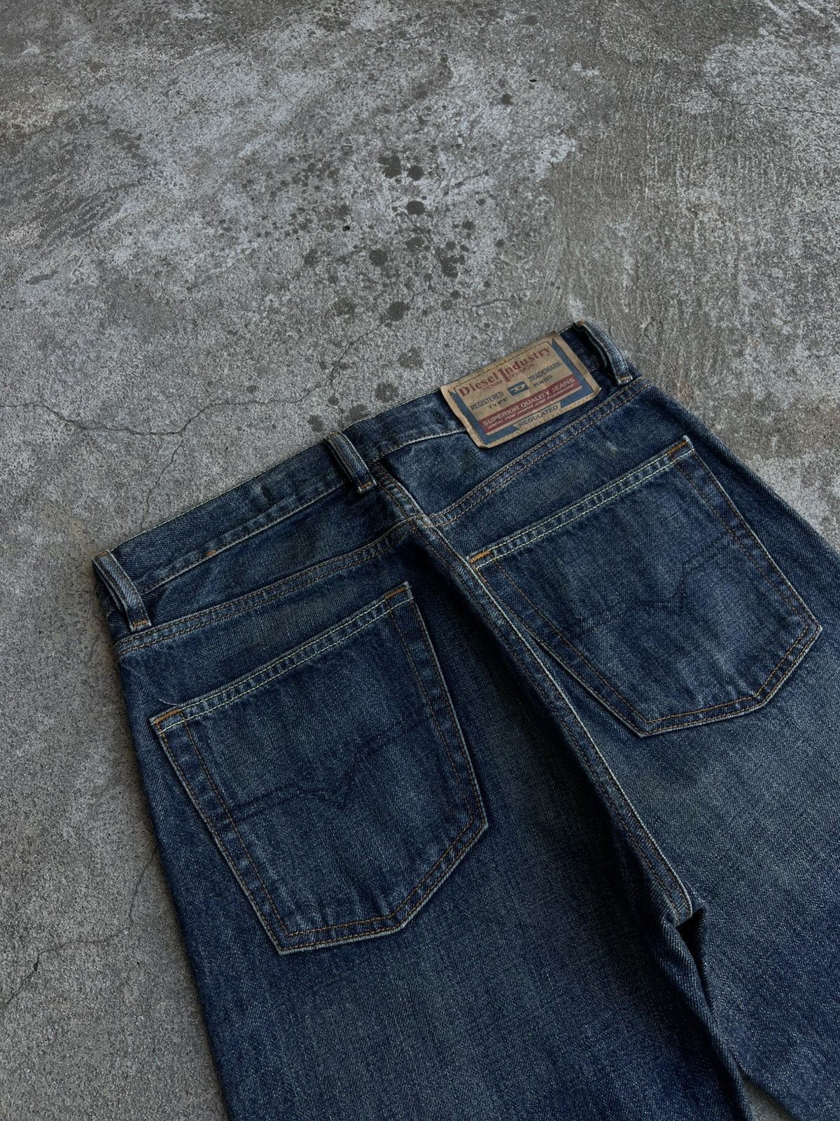 Diesel Crazy Vintage Diesel Japan Denim Jeans Wide Leg Hysteric Size US 30 / EU 46 - 10 Thumbnail