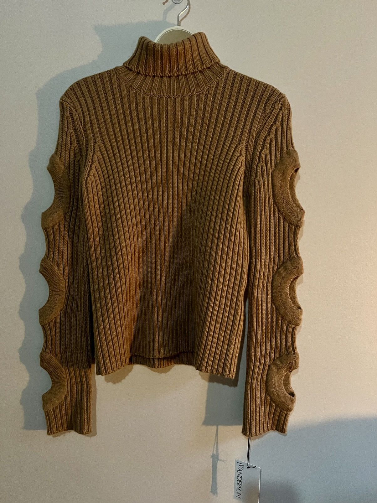 JW Anderson J. W. Anderson Cutout Sleeve Turtleneck Sweater Size S / US 4 / IT 40 - 7 Thumbnail