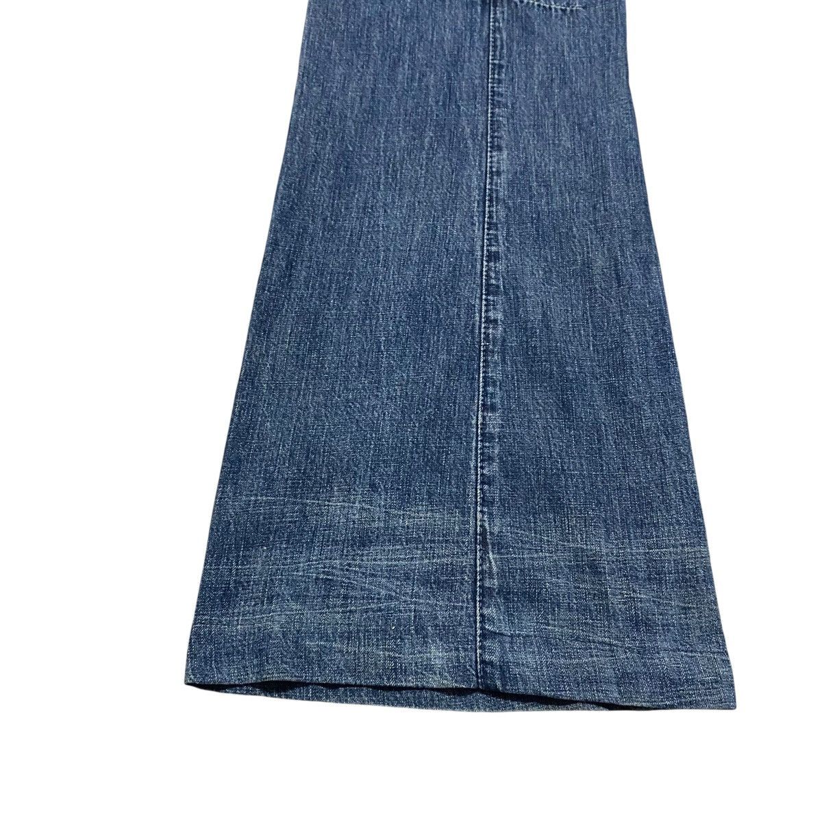 Marithe + Francois Girbaud Marithe Francois Girbaud Denim Super Flare Low Rise Jeans Size 28" / US 6 / IT 42 - 14 Thumbnail