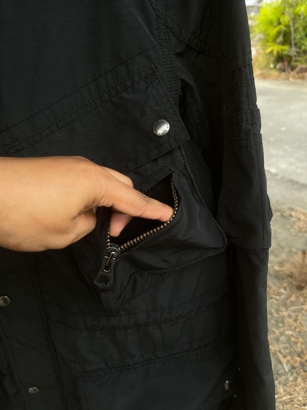 Polo Ralph Lauren Polo Ralph Lauren Black Utility Rider Jacket Size US L / EU 52-54 / 3 - 11 Thumbnail